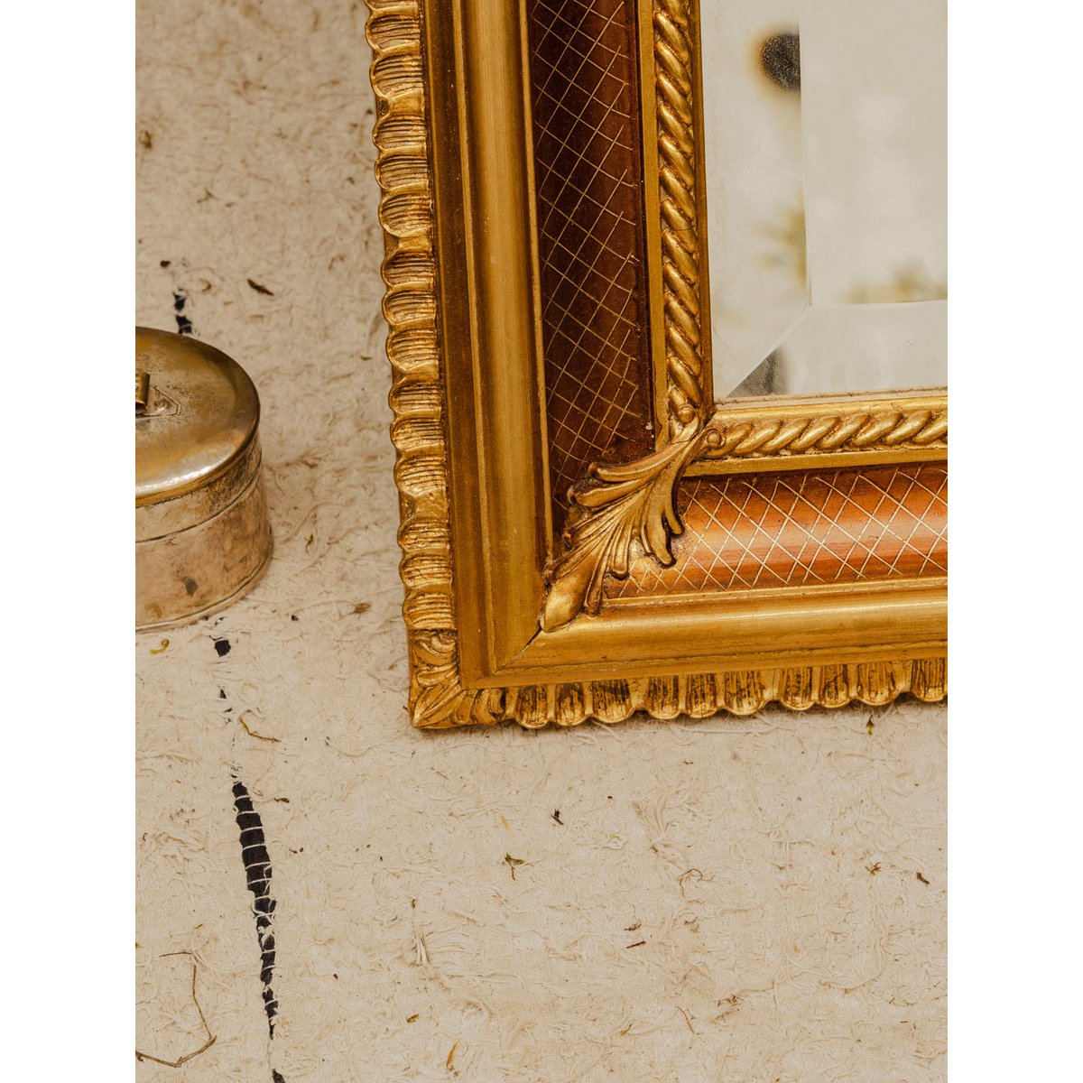Miroir en bois doré Georges N°1501 - Bon état doré, DEBONGOUT