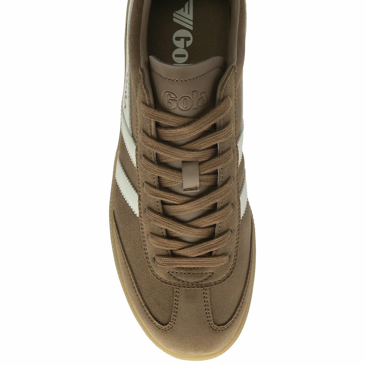 Baskets Viper marron/blanc, GOLA