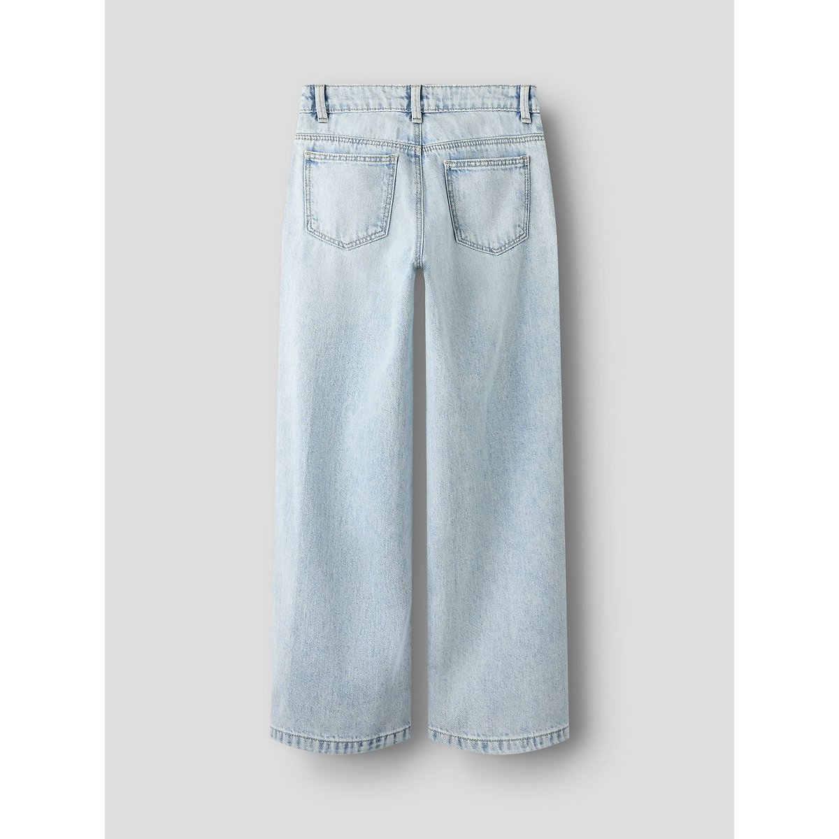 Jeans larghi denim blu chiaro, NAME IT