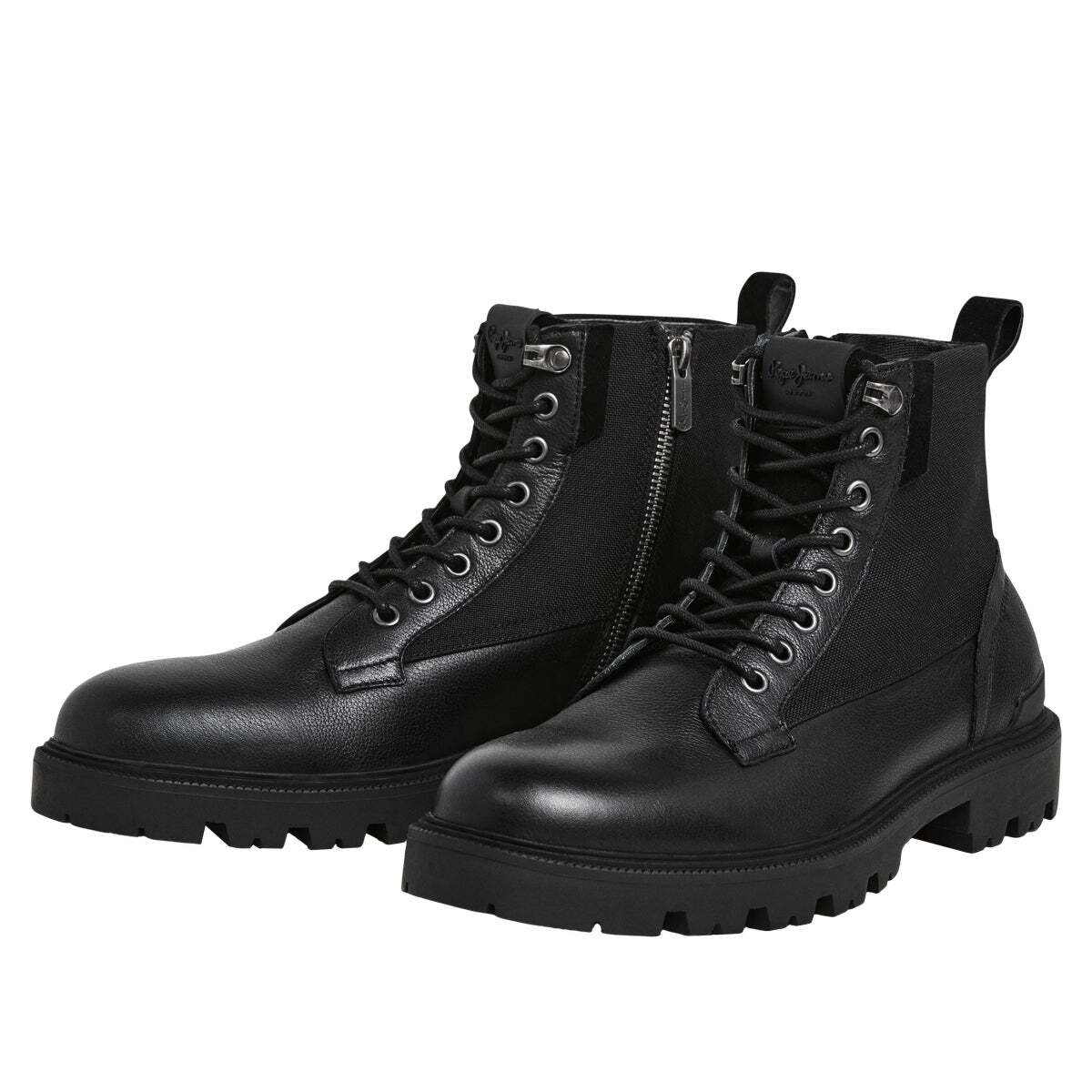 Bottes Avec Fermeture À Lacets noir, PEPE JEANS