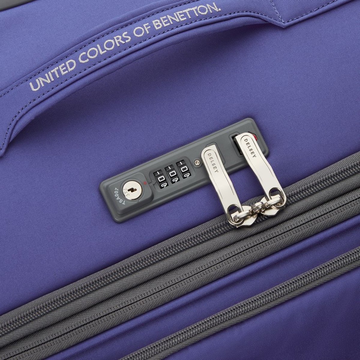 Valise L UCB SOFTSIDE violet, DELSEY PARIS