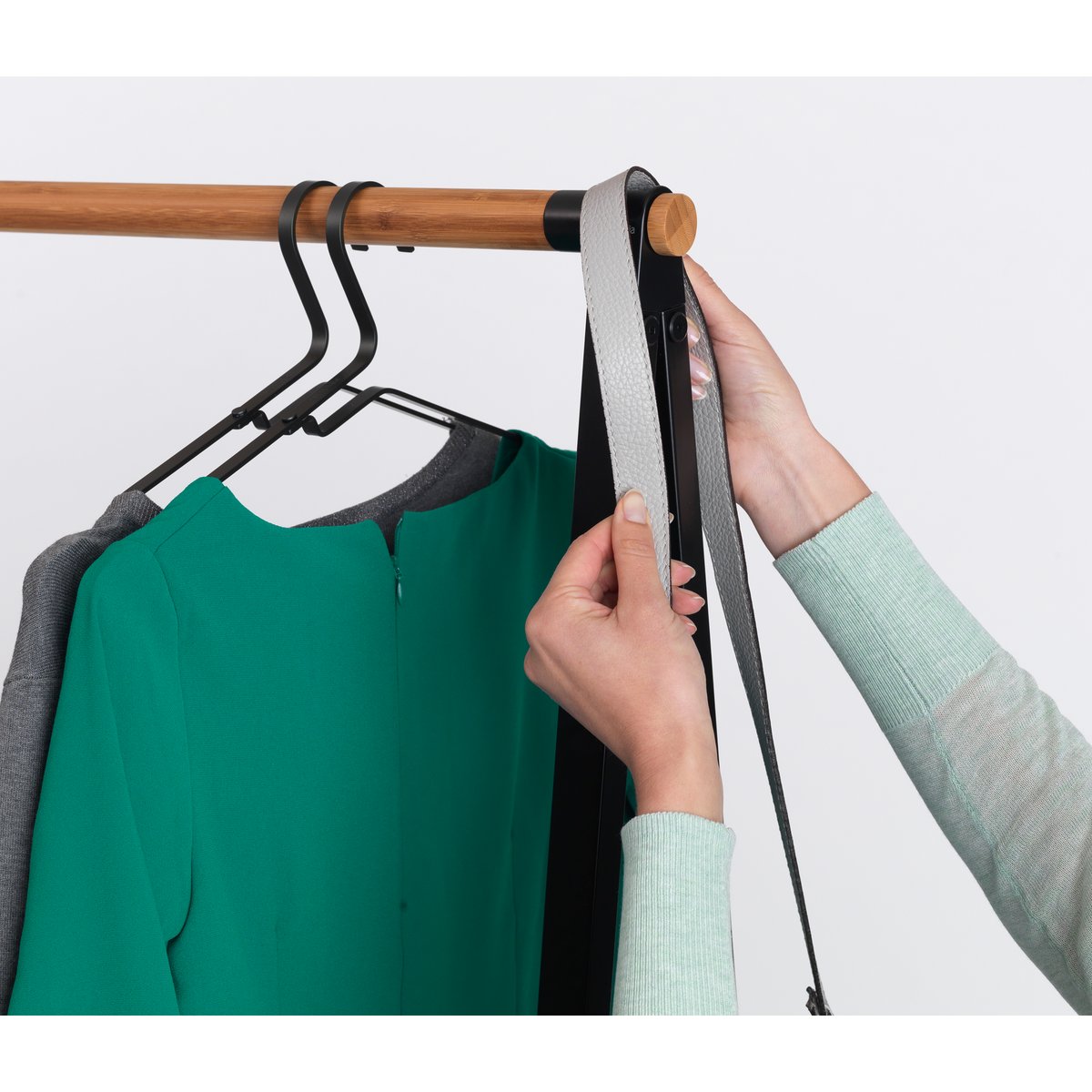 Portant pour vêtements LINN black, BRABANTIA