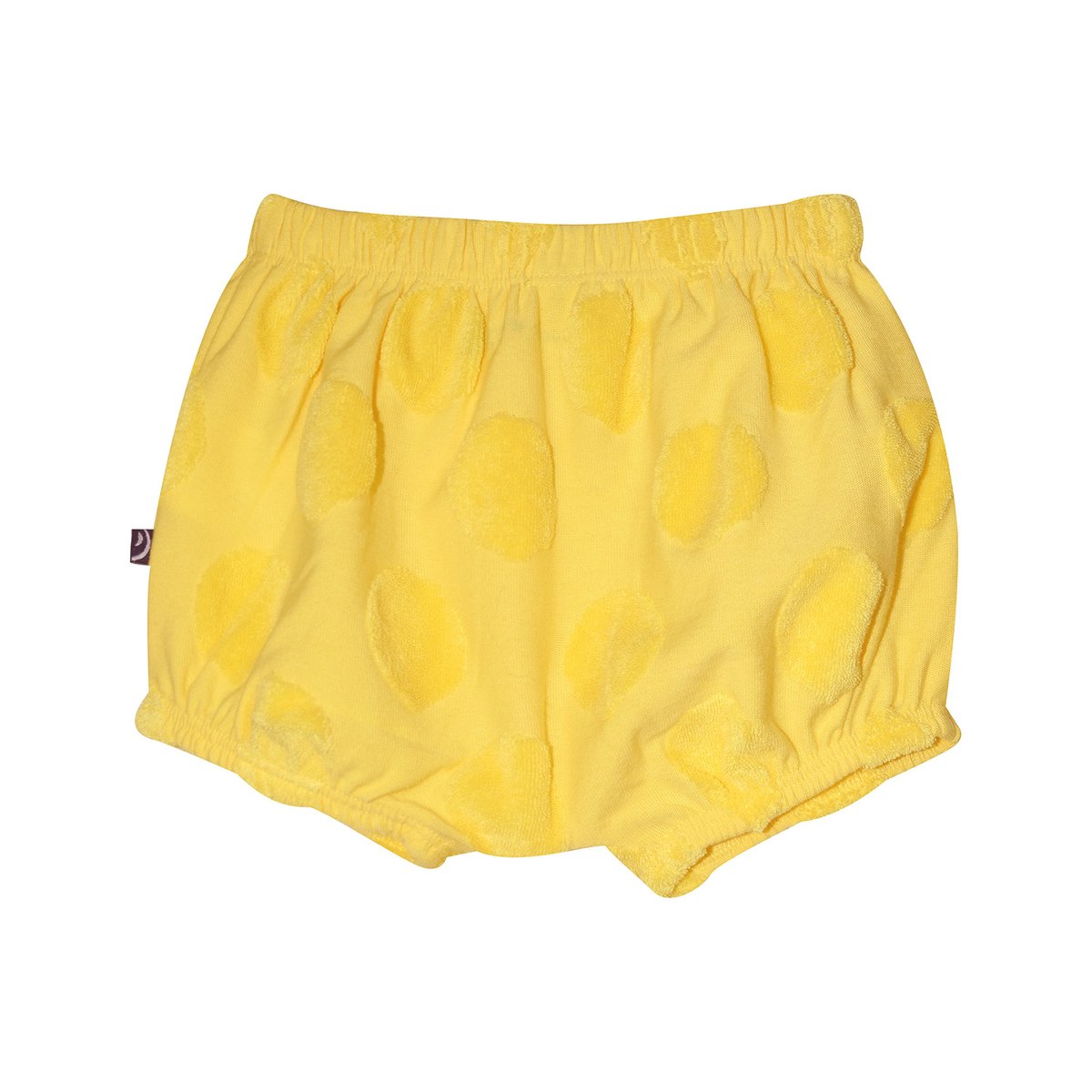 Robe bloomer radja maille manches courtes bebe jaune, SUCRE D'ORGE