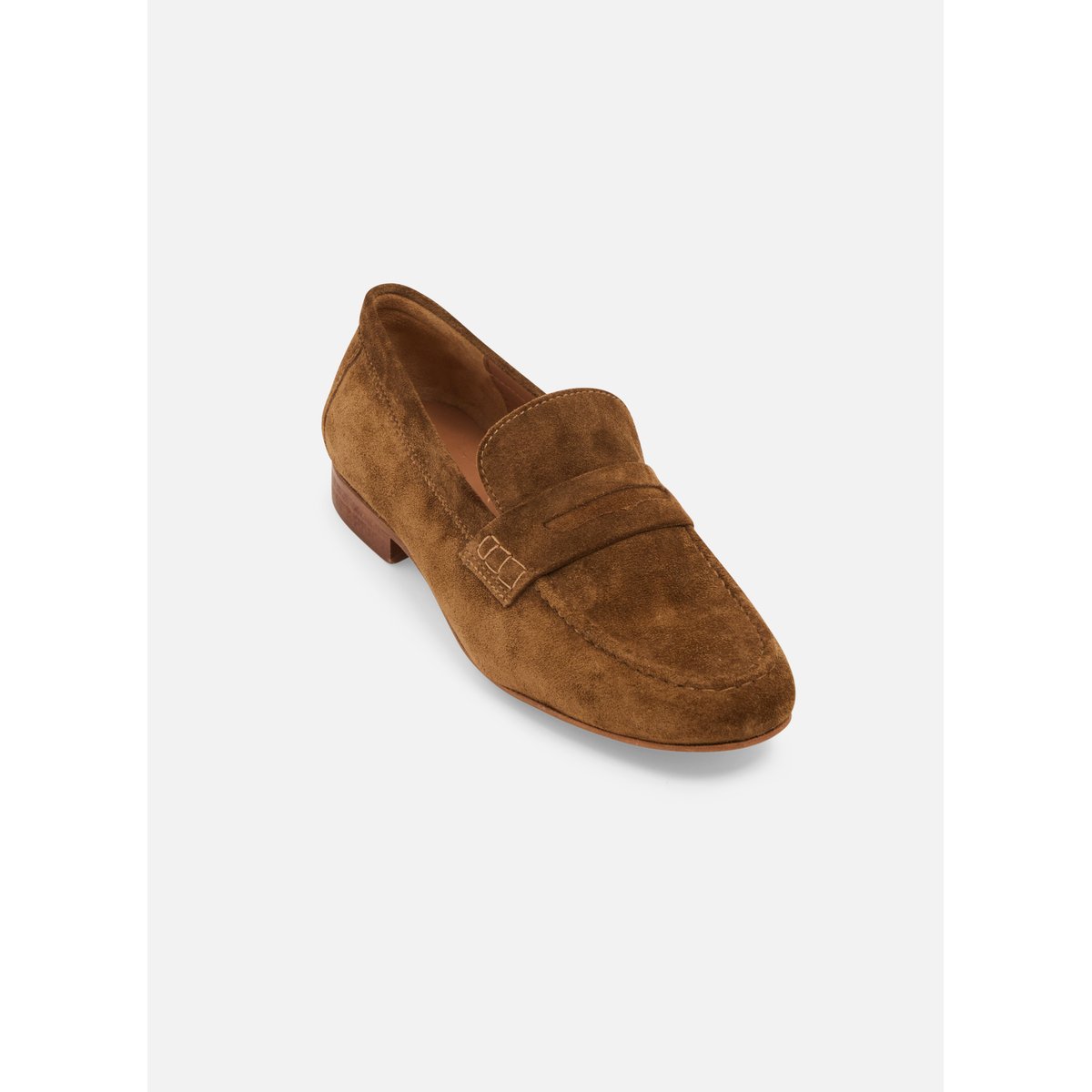 Mocassin en cuir ABLA camel, MELLOW YELLOW