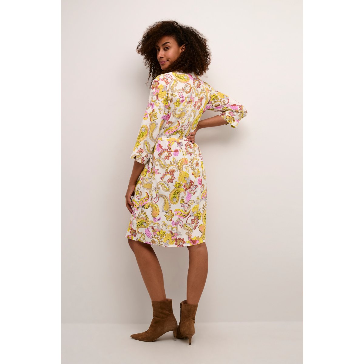 Dress blanc cachemire, CREAM