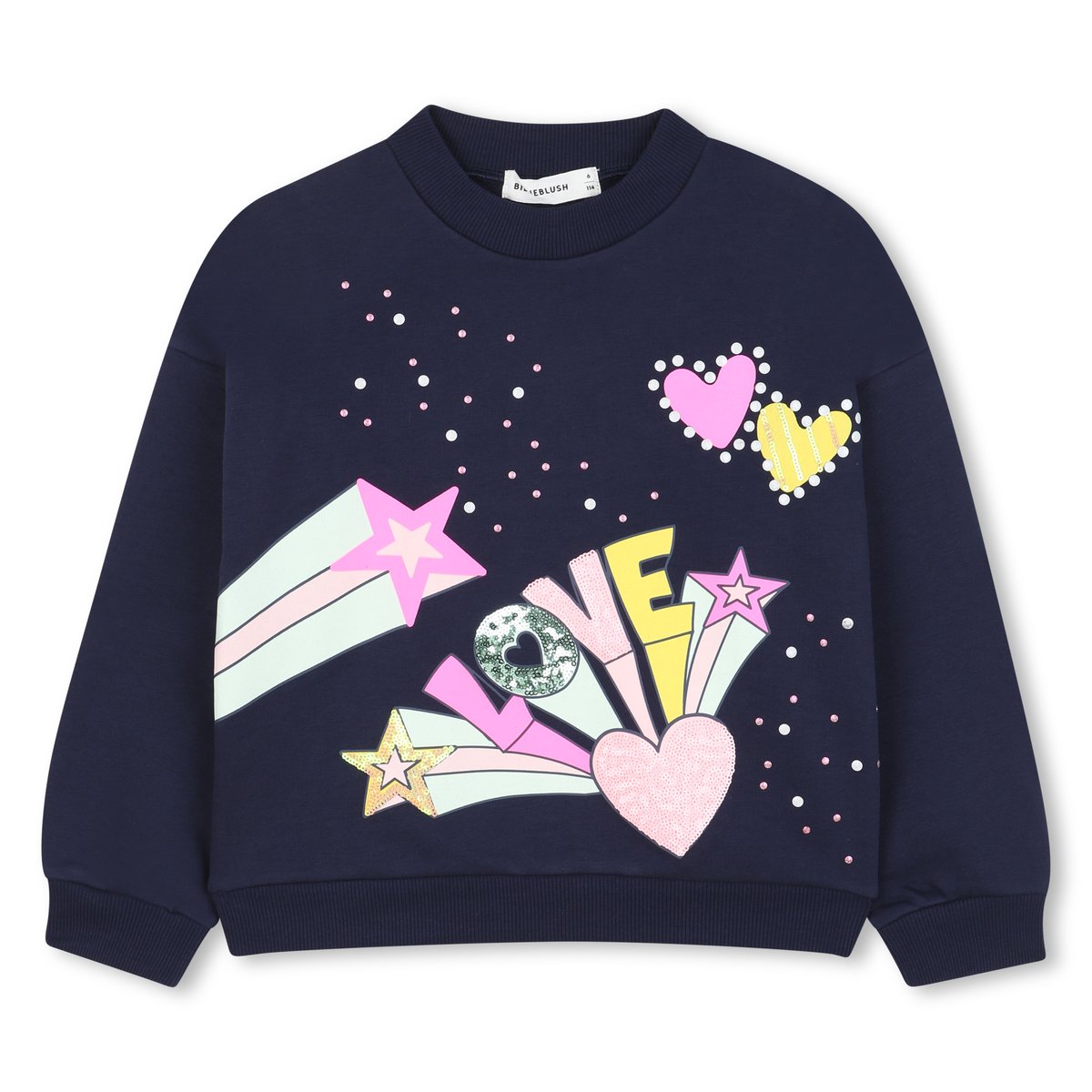 Sweat en polaire indigo blue, BILLIEBLUSH