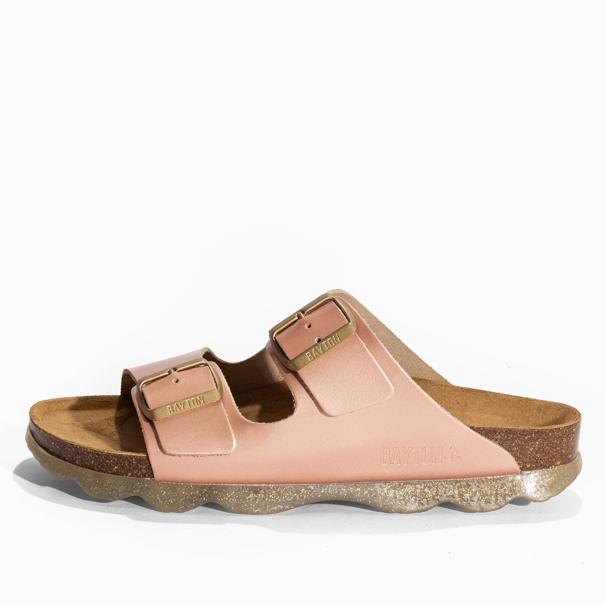 Sandales ATLAS rose-or, BAYTON
