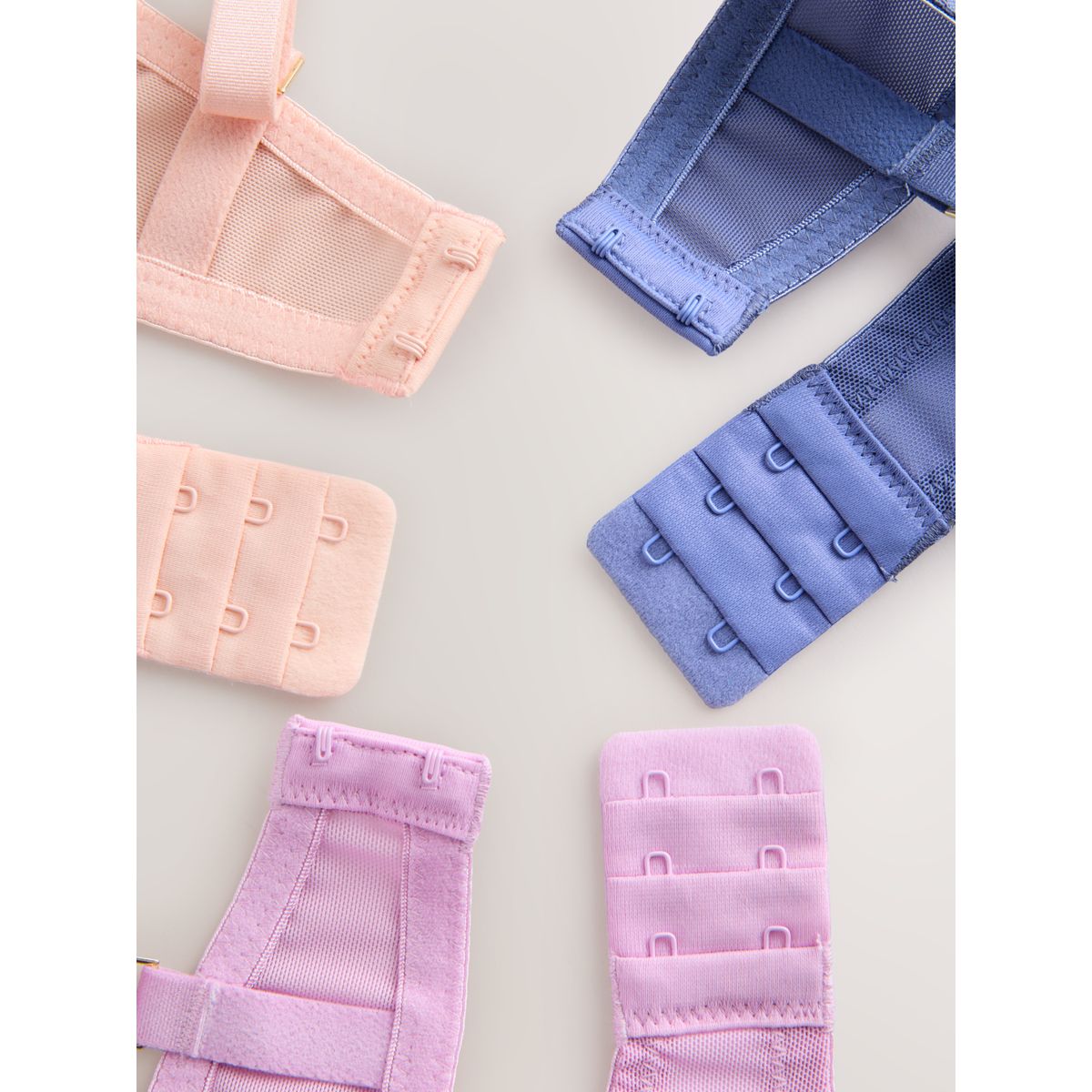 Soutien-gorge en dentelle, lot de 3 mauve/pêche/bleu, NEXT