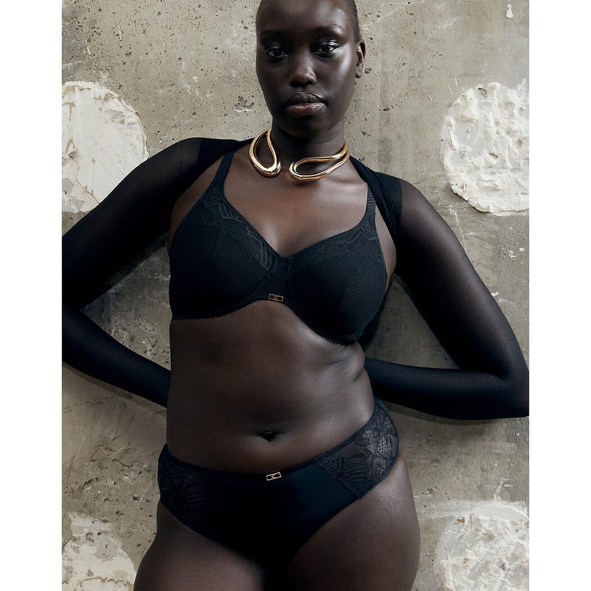 Origins High Waist Knickers black, CHANTELLE