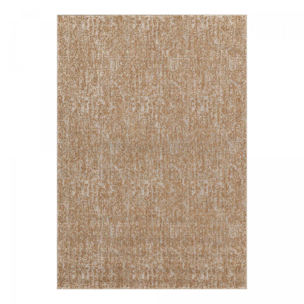 Tapis kilim faux uni, tissage authentique, design épuré, DUCCA beige, crème, UN AMOUR DE TAPIS