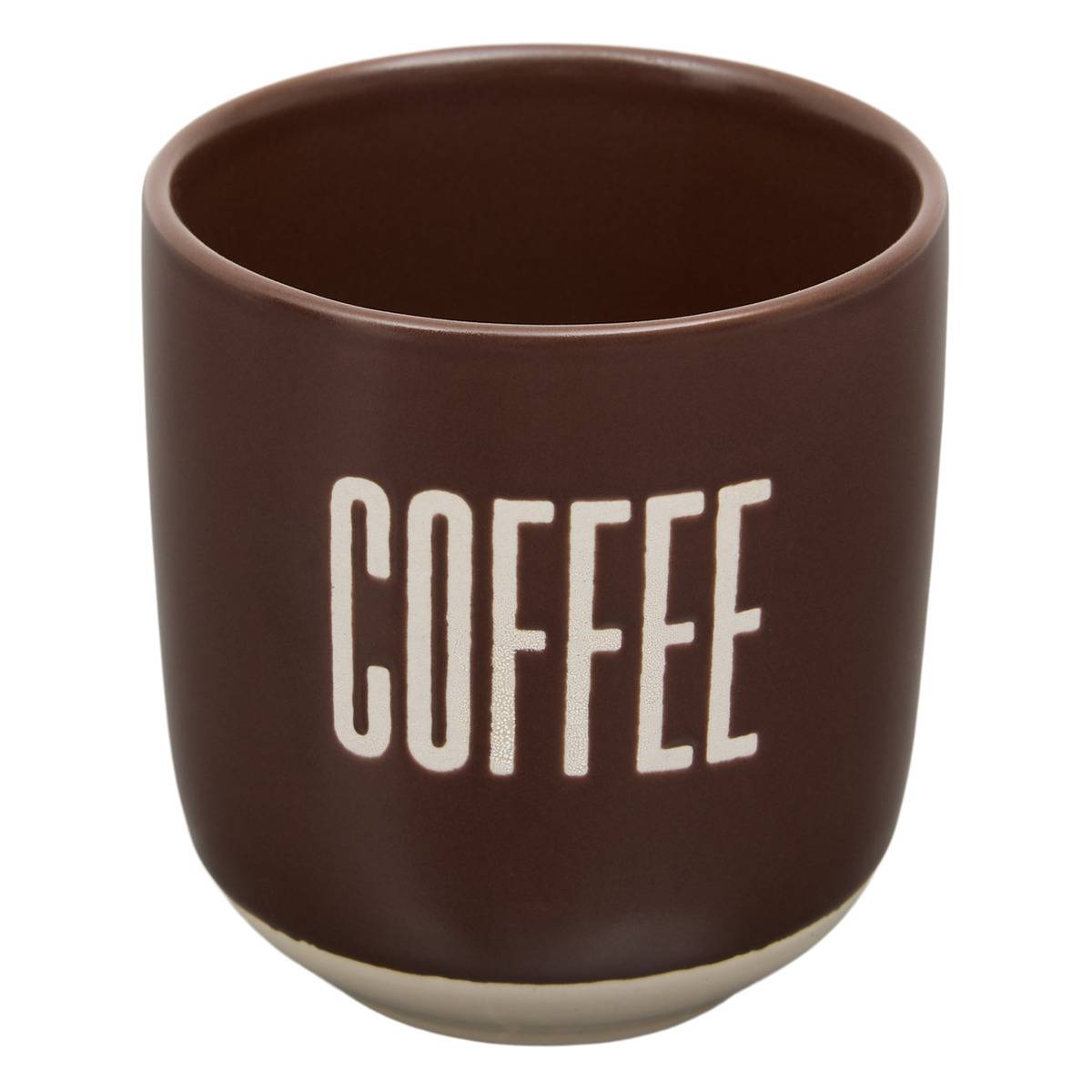 Tasse espresso en grès BREAK TIME modèle b, ATMOSPHERA
