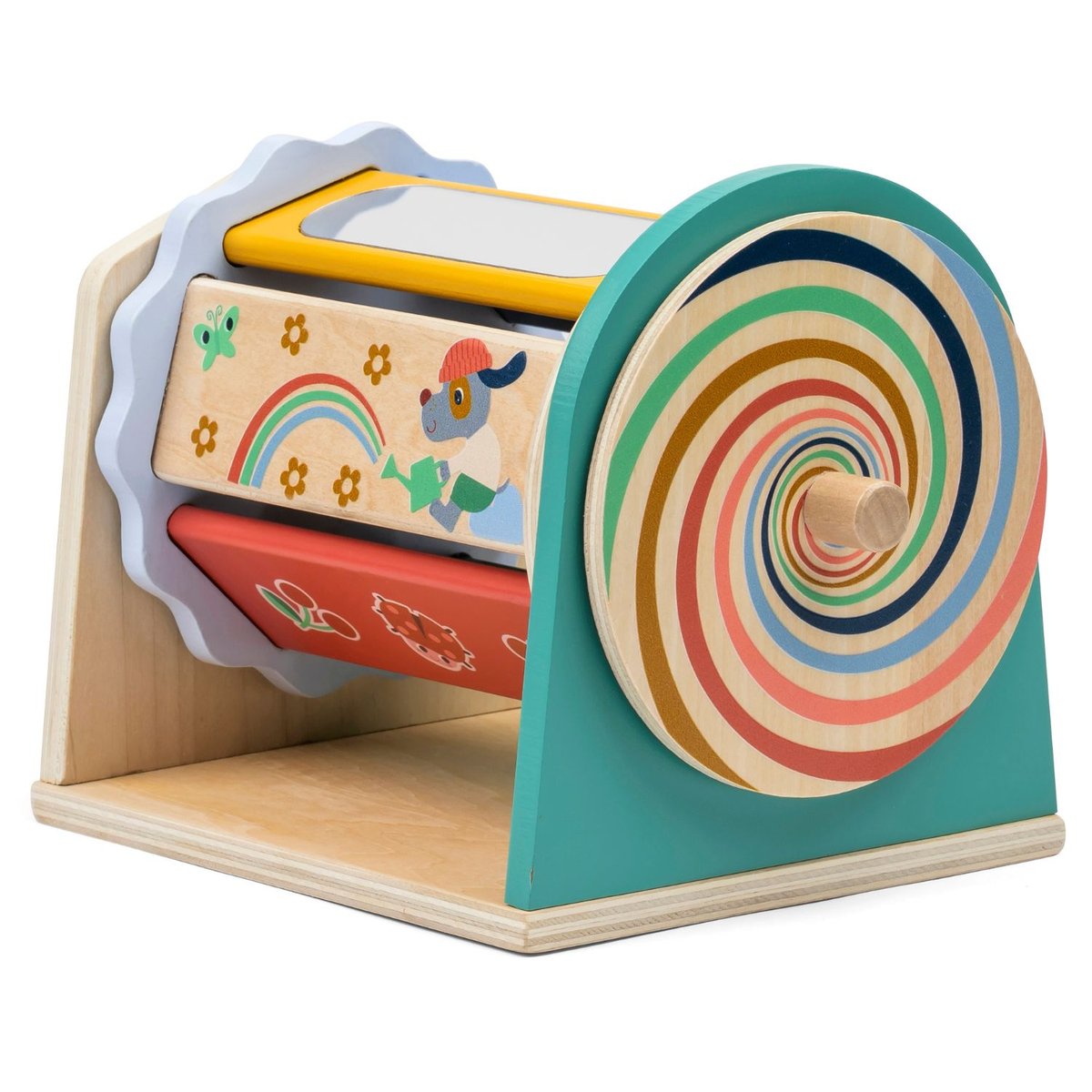 Tambour rotatif multicolore, LILLIPUTIENS