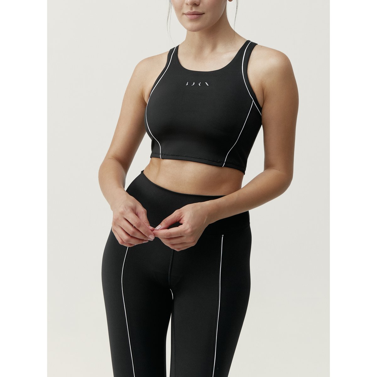 Brassière de Sport Performance Fixation Haute INDRA noir, BORN