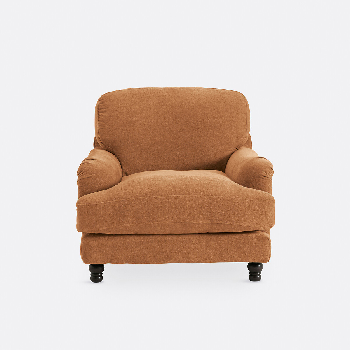 Sillón de poliéster jaspeado, NOON arcilla, LA REDOUTE INTERIEURS