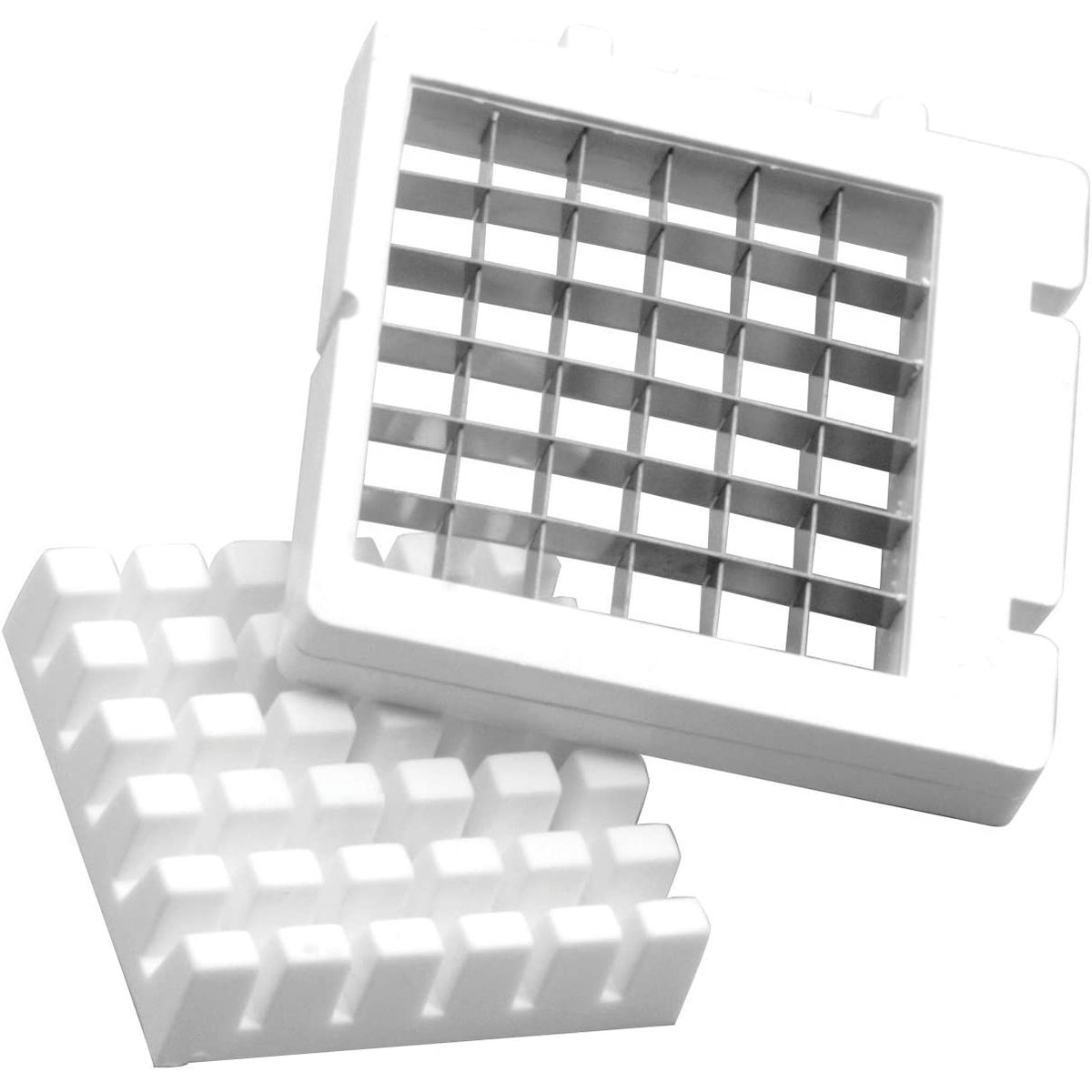 Coupe frite avec 2 grilles HANDMADE TRADITION inox,blanc, FACKELMANN
