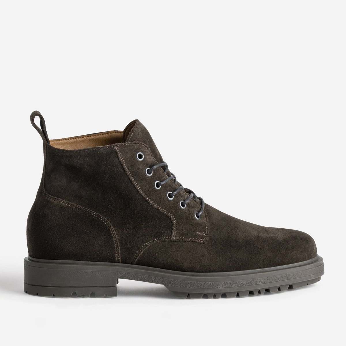 Boots en cuir LASSINA marron, ERAM