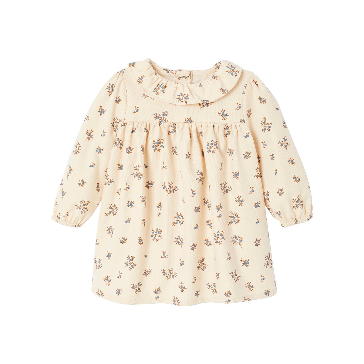 Coffret robe + gilet + bandeau vanille, VERTBAUDET