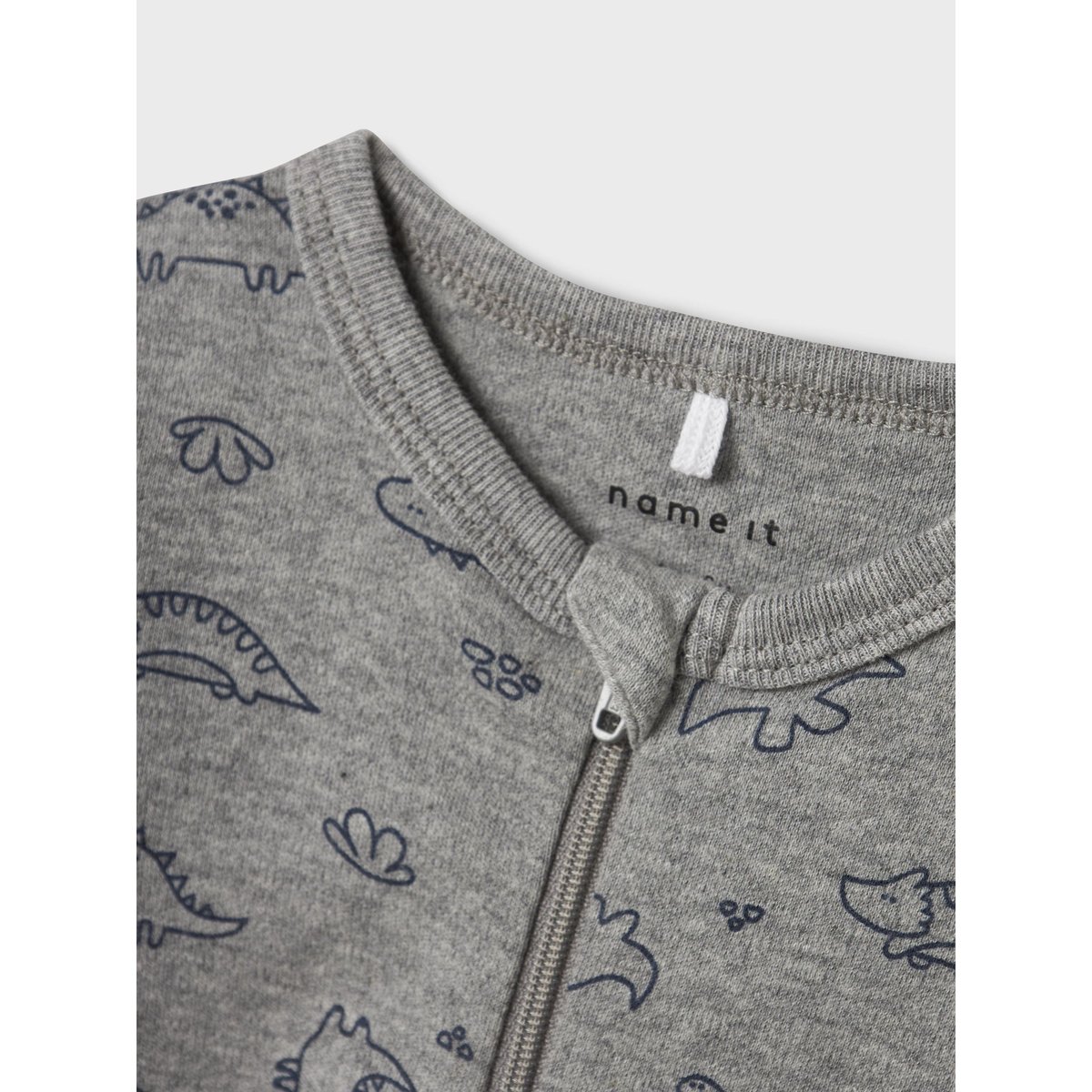 Grenouillère grey melange, NAME IT