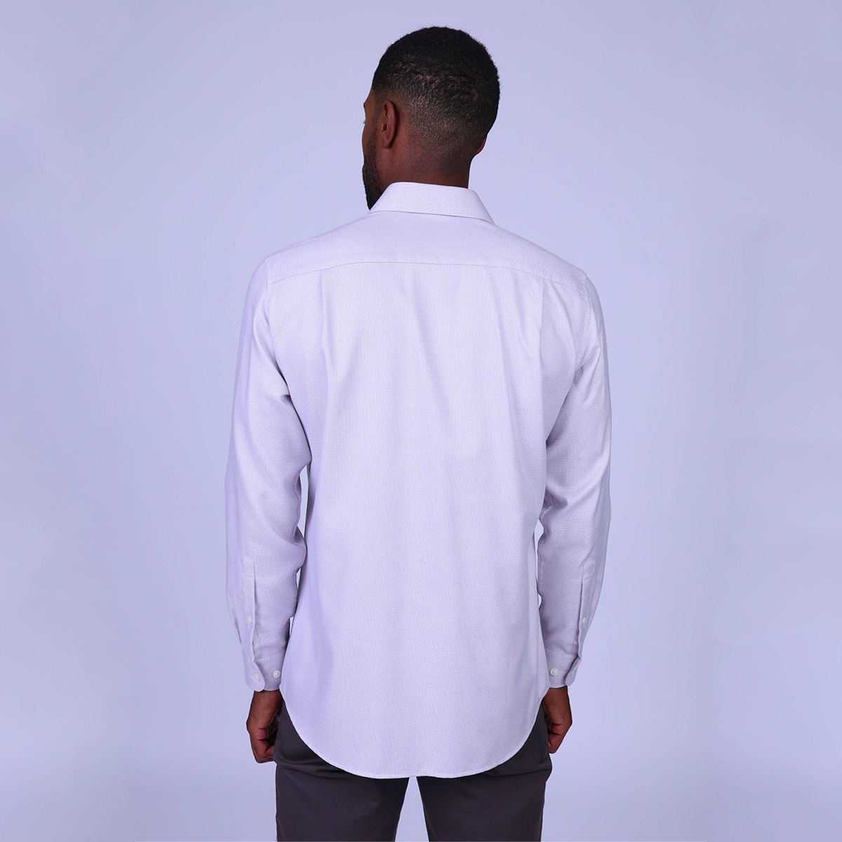 Chemise Helita Easy Care gris clair, MISE AU GREEN
