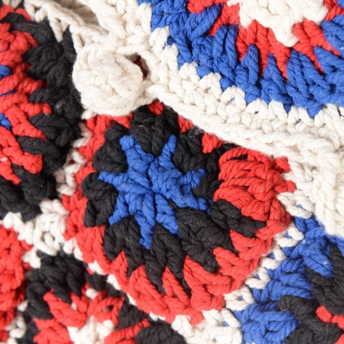 Coussin cordage Batik multicolore, ZAGO