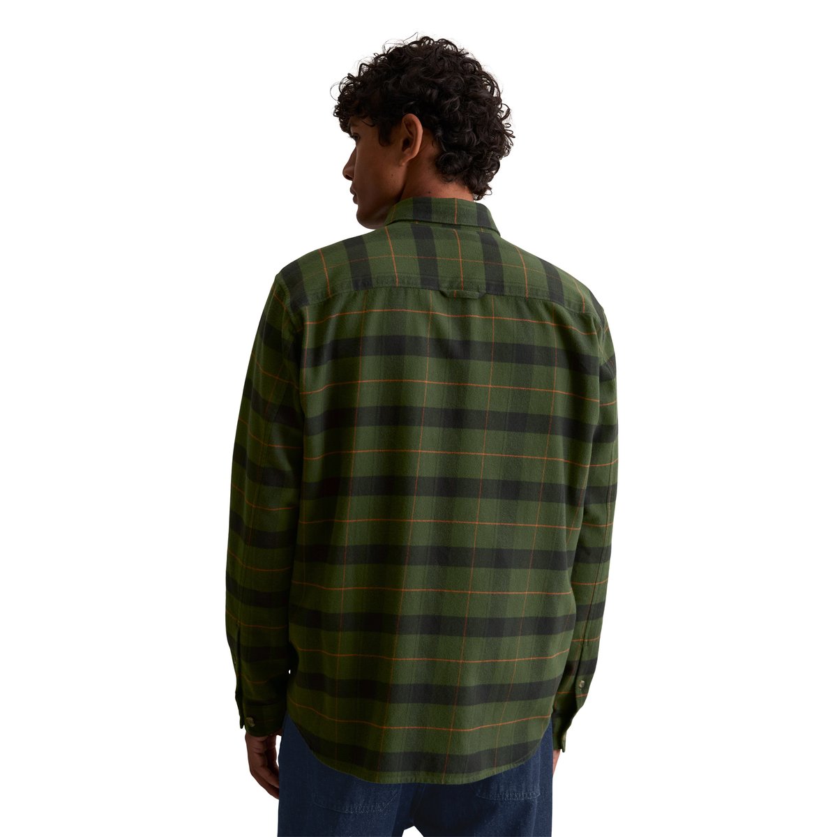 Survêtement en flanelle de coton bio légère vert foncé, MARC O’POLO DENIM