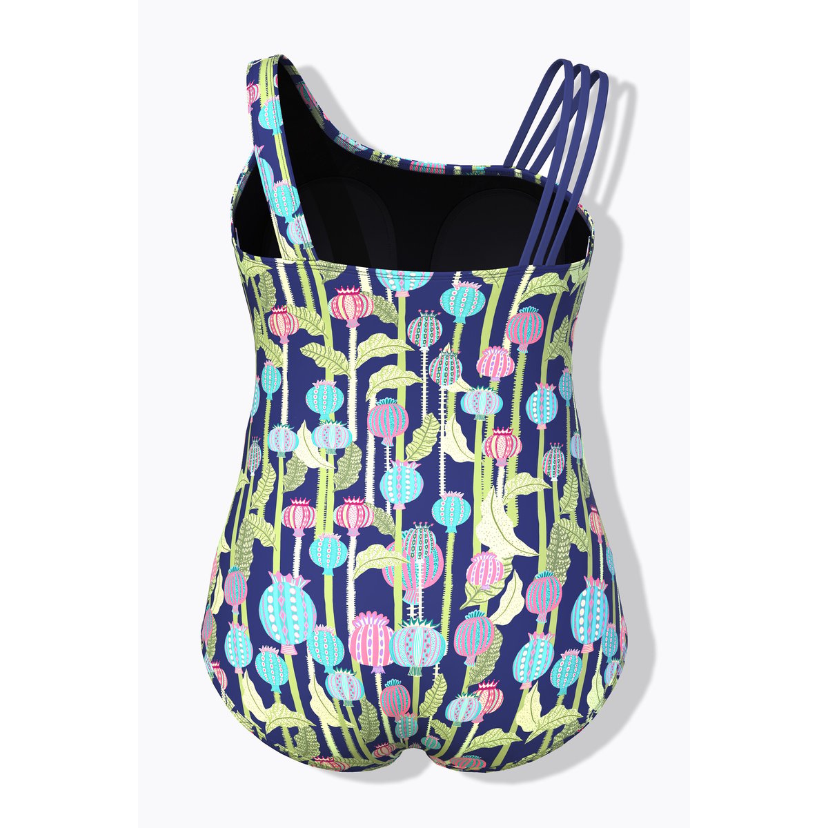 Maillot de bain avec bonnets souples vert pomme, ULLA POPKEN