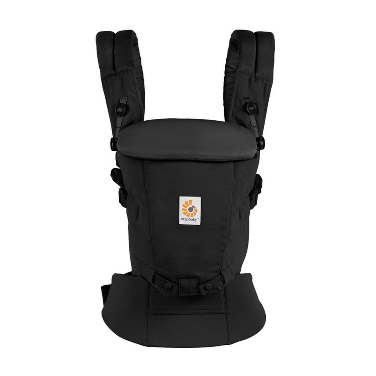 Porte-Bébé Adapt Soft Touch Coton noir, ERGOBABY