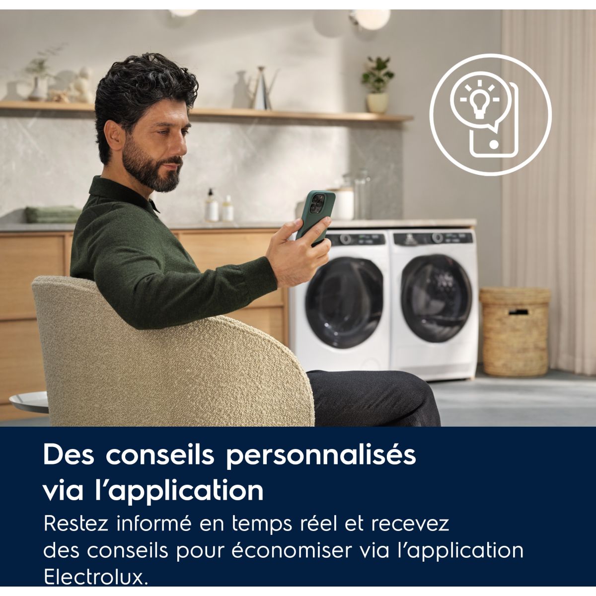 Lave linge hublot EW8F3814BI - 8 kg - 1400 tr/min - Classe A - Moteur induction blanc, ELECTROLUX