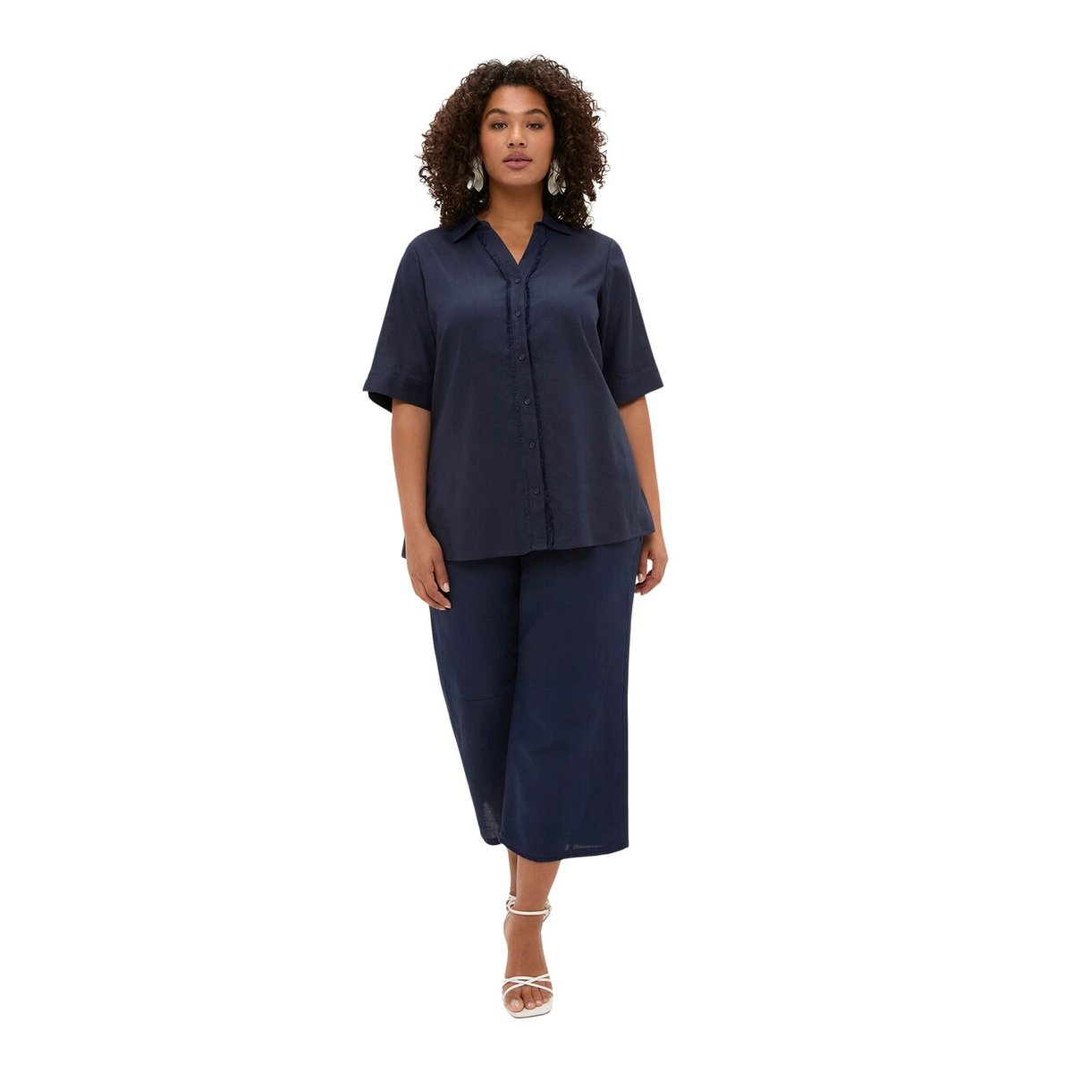 Chemise boxy blanc, FIORELLA RUBINO