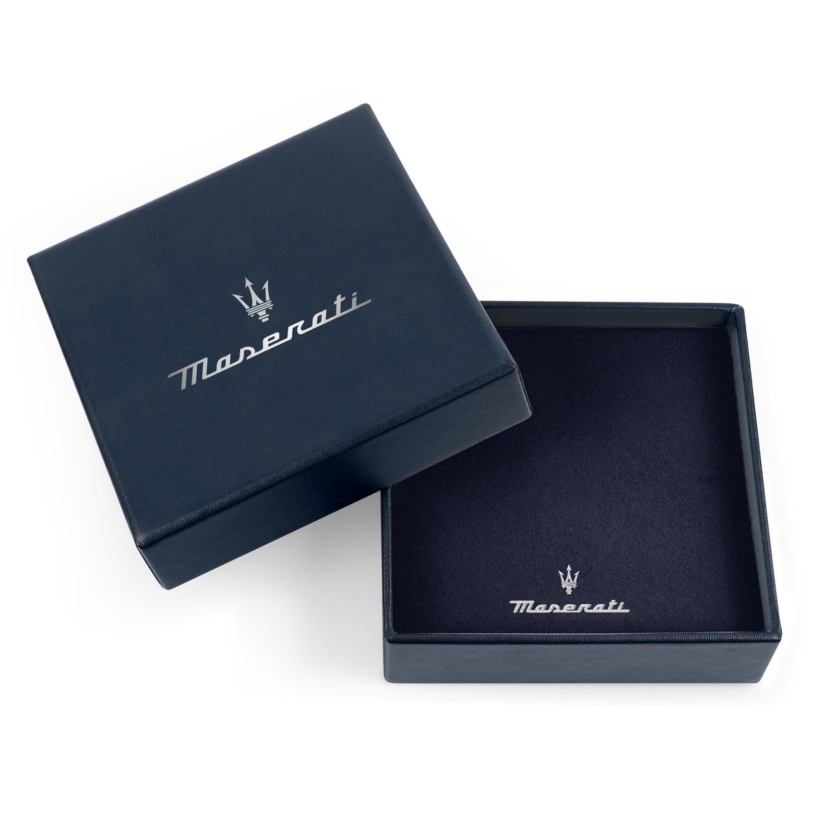 Bracelet acier, cristaux ICONIC argent, noir, MASERATI