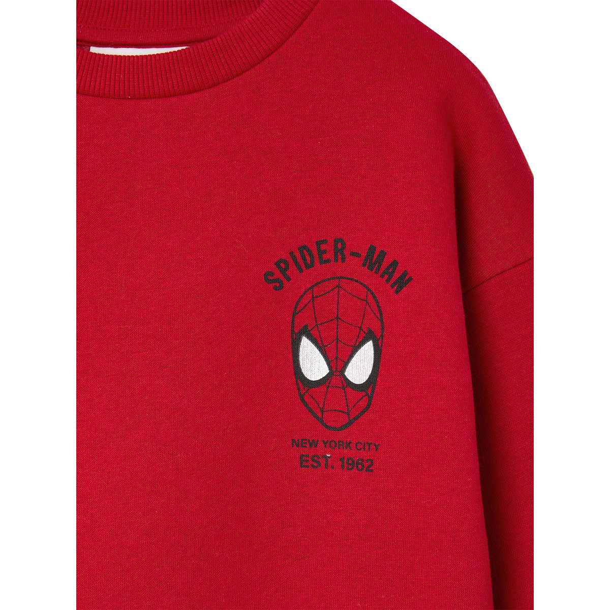 Sweat Spiderman rouge, VERTBAUDET
