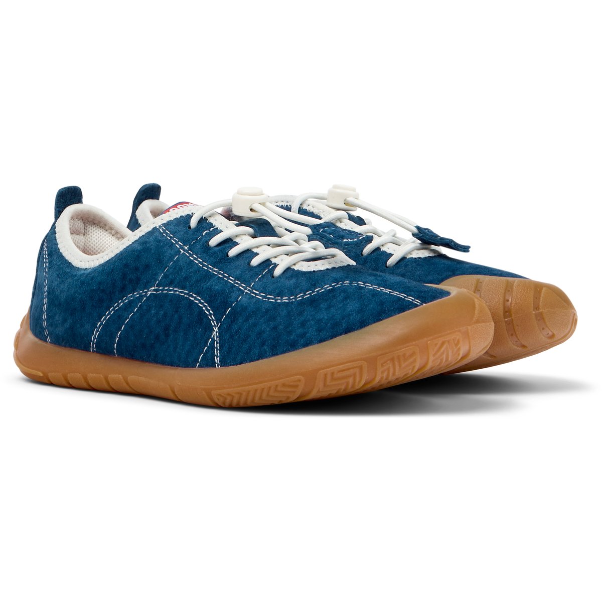 Baskets Cuir PEU PATH KIDS TWINS marine, CAMPER