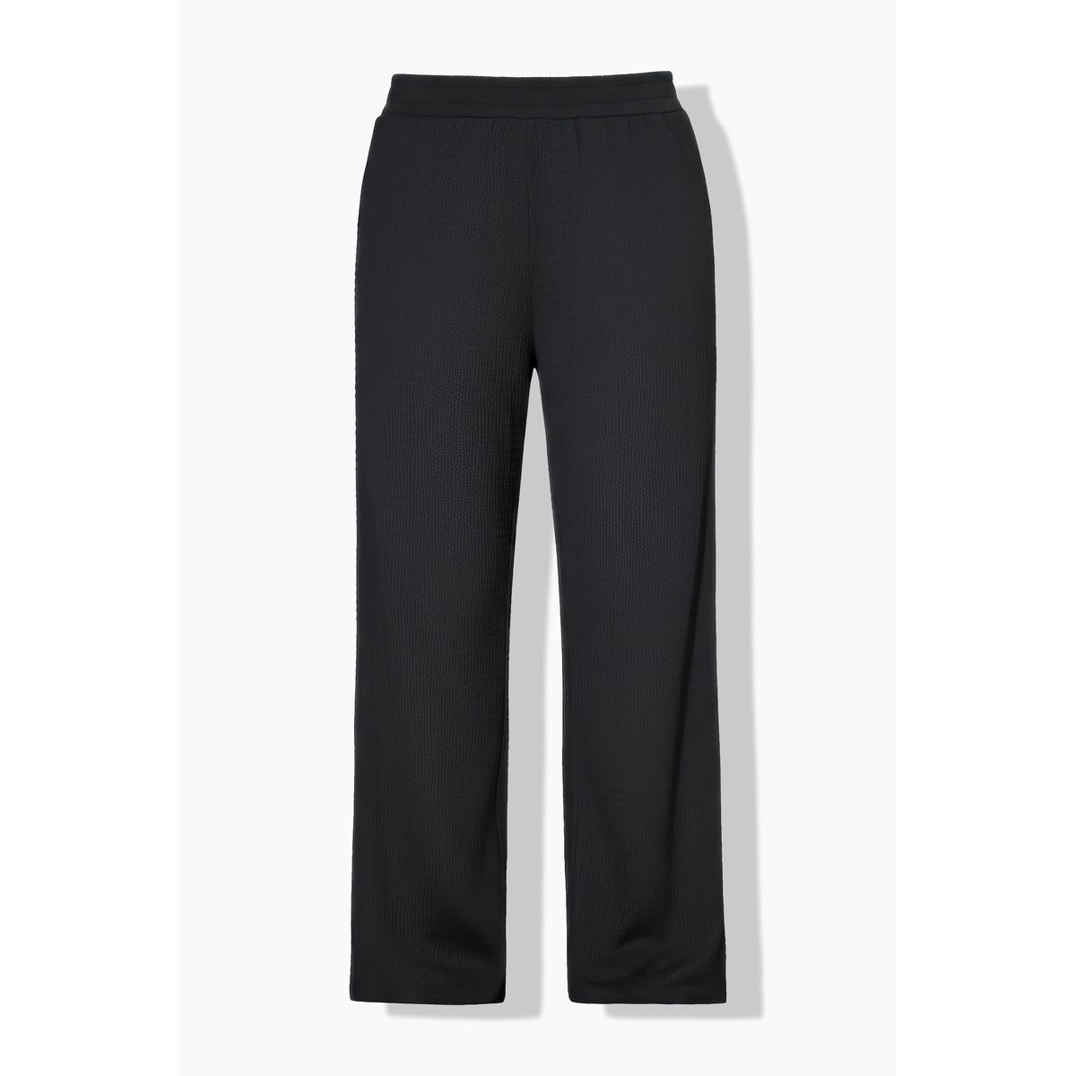 Pantalon large à taille élastique noir, STUDIO UNTOLD