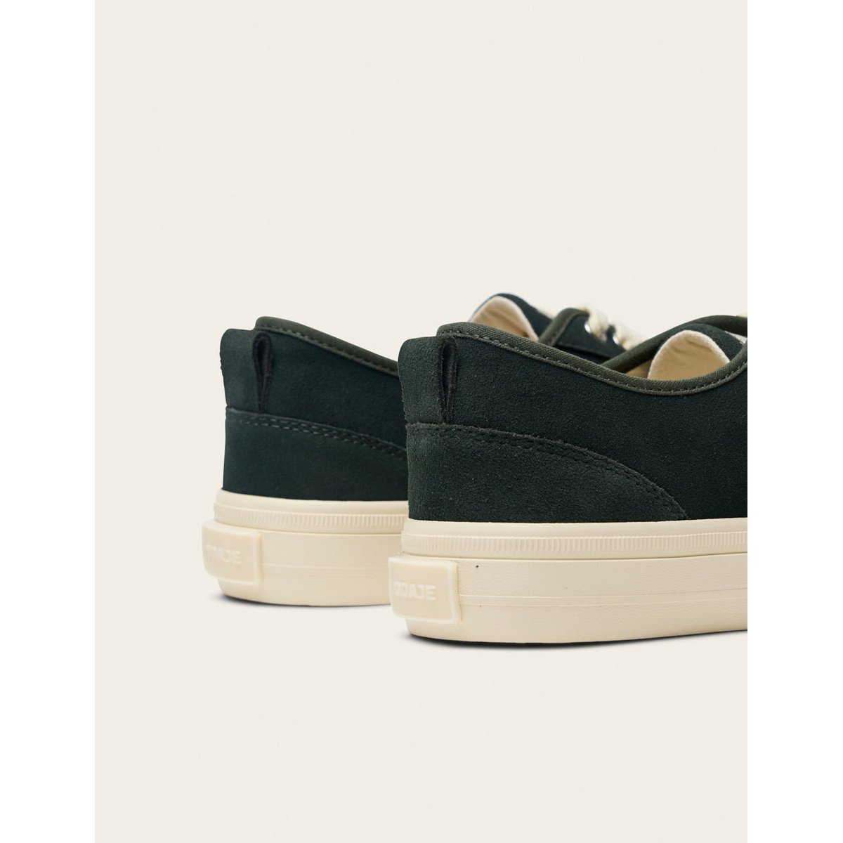 Baskets ASILI suède kaki, ODAJE
