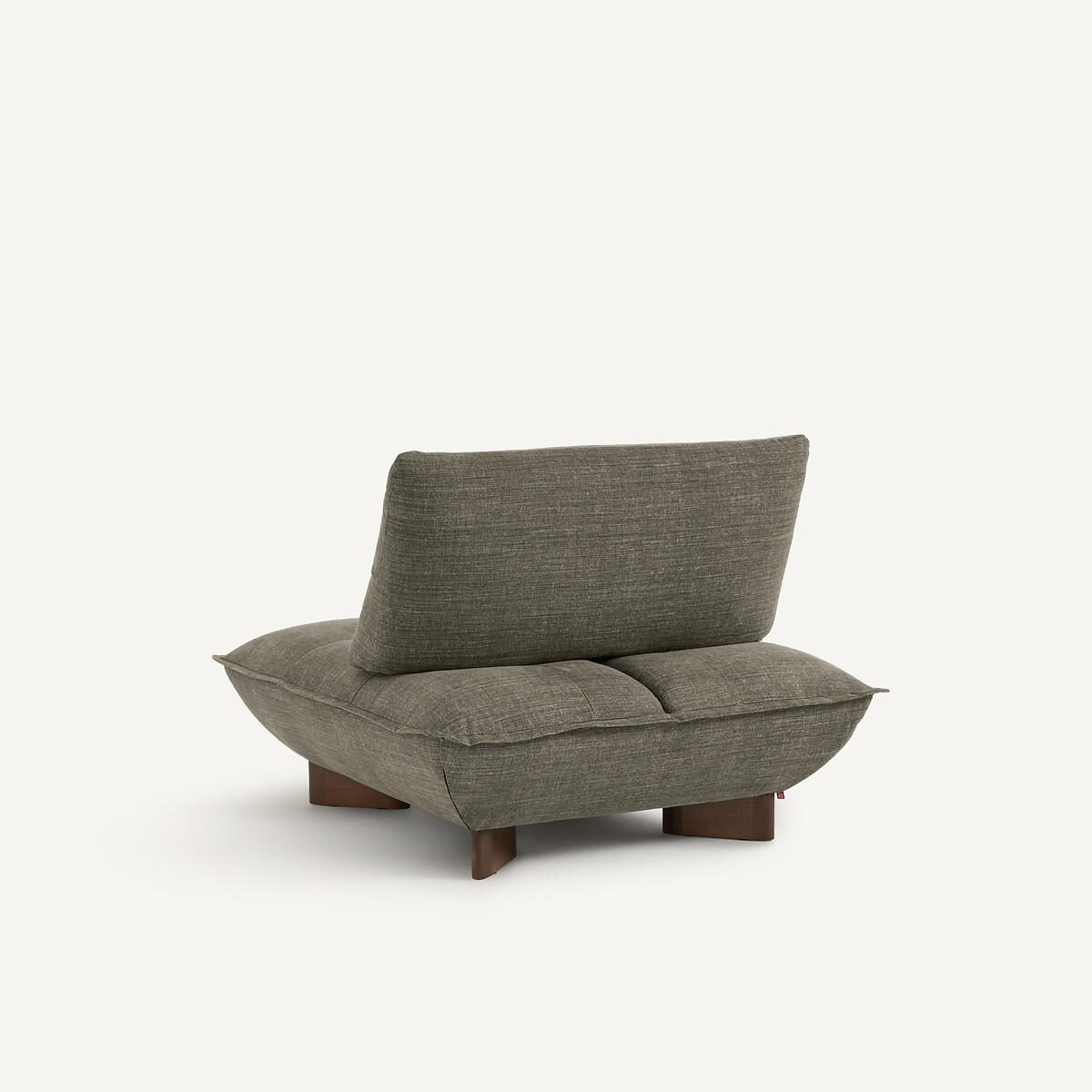 Modularer Sessel, Baumwolle und Leinen, KAORI rinde, AM.PM