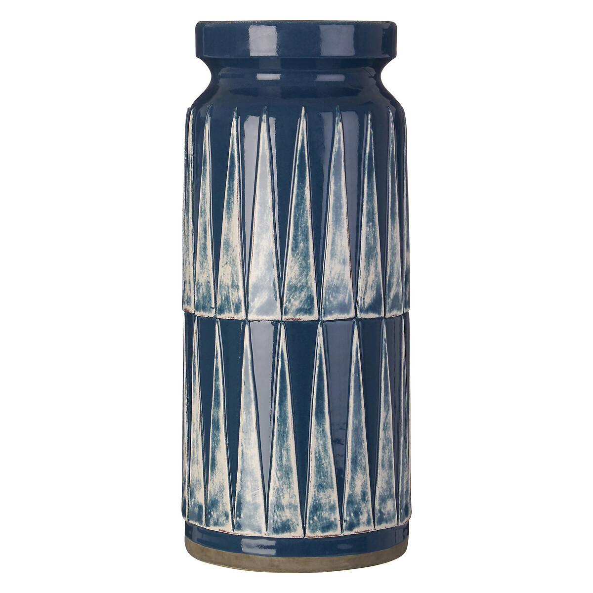 27cm Blue Earthenware Vase blue, SO'HOME