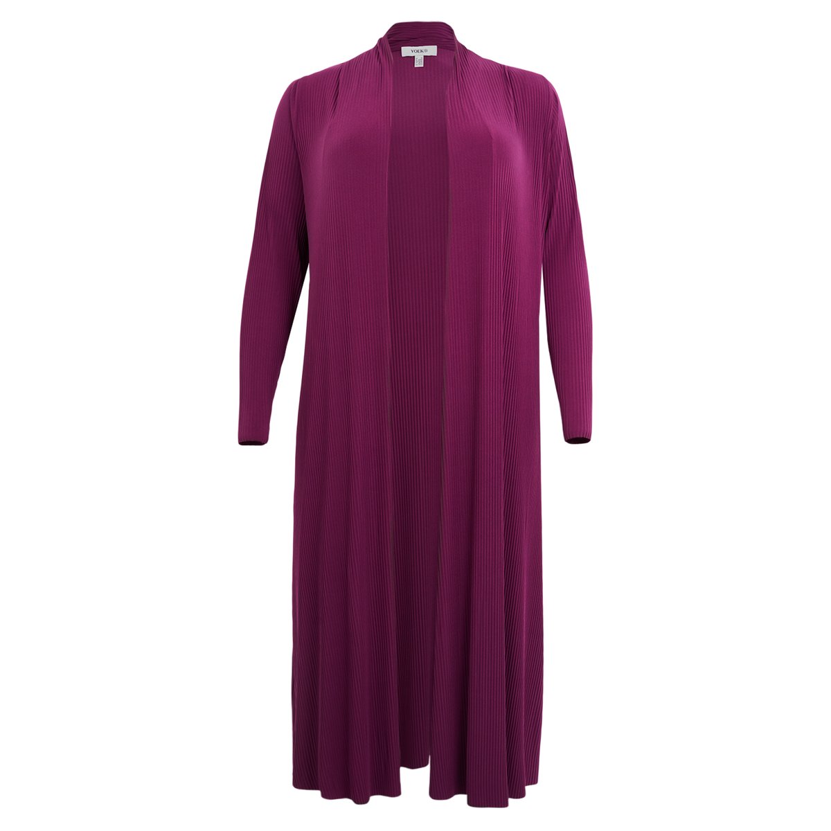 Cardigan avec manches longues violet, YOEK