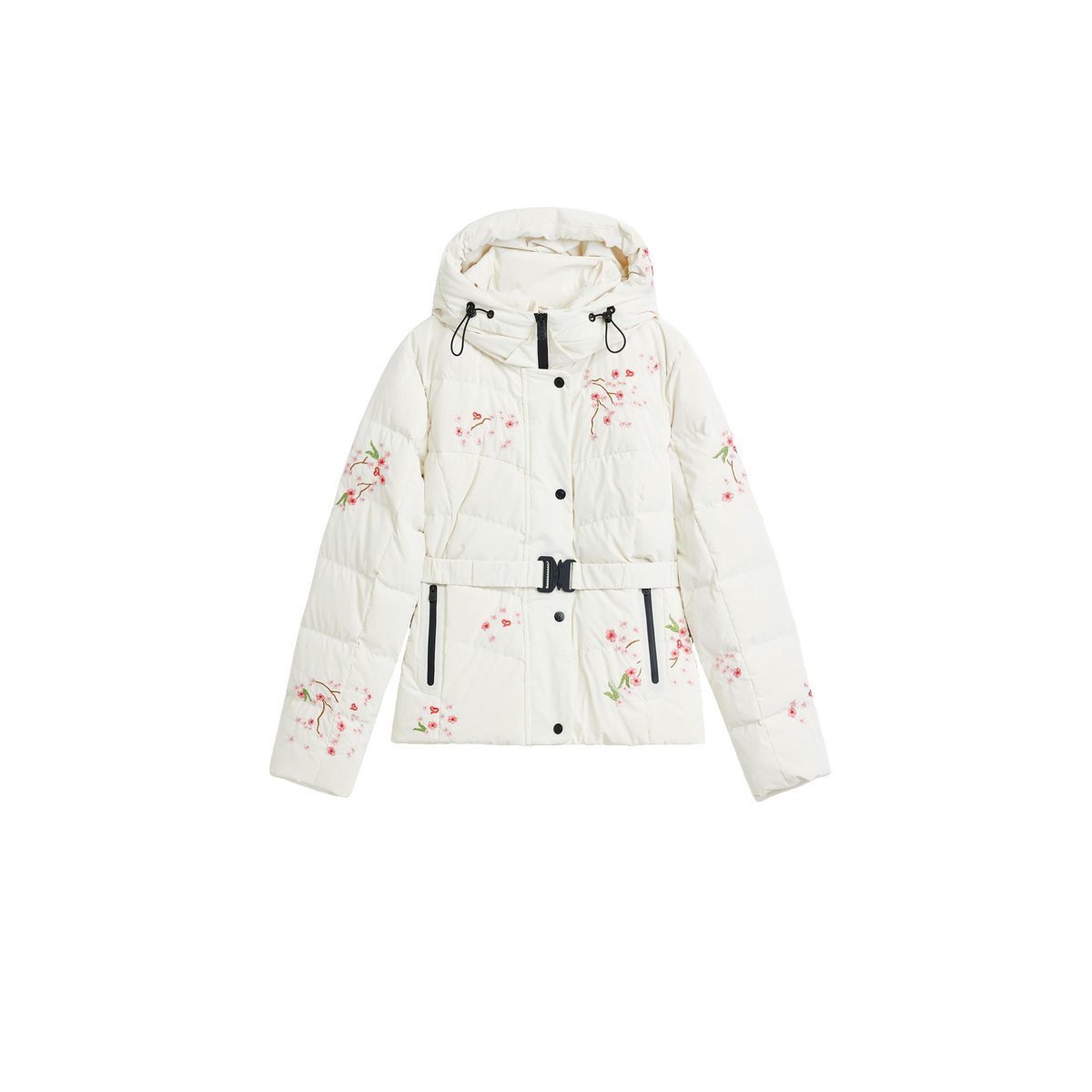 manteau matelassé en plumes blanc, DESIGUAL