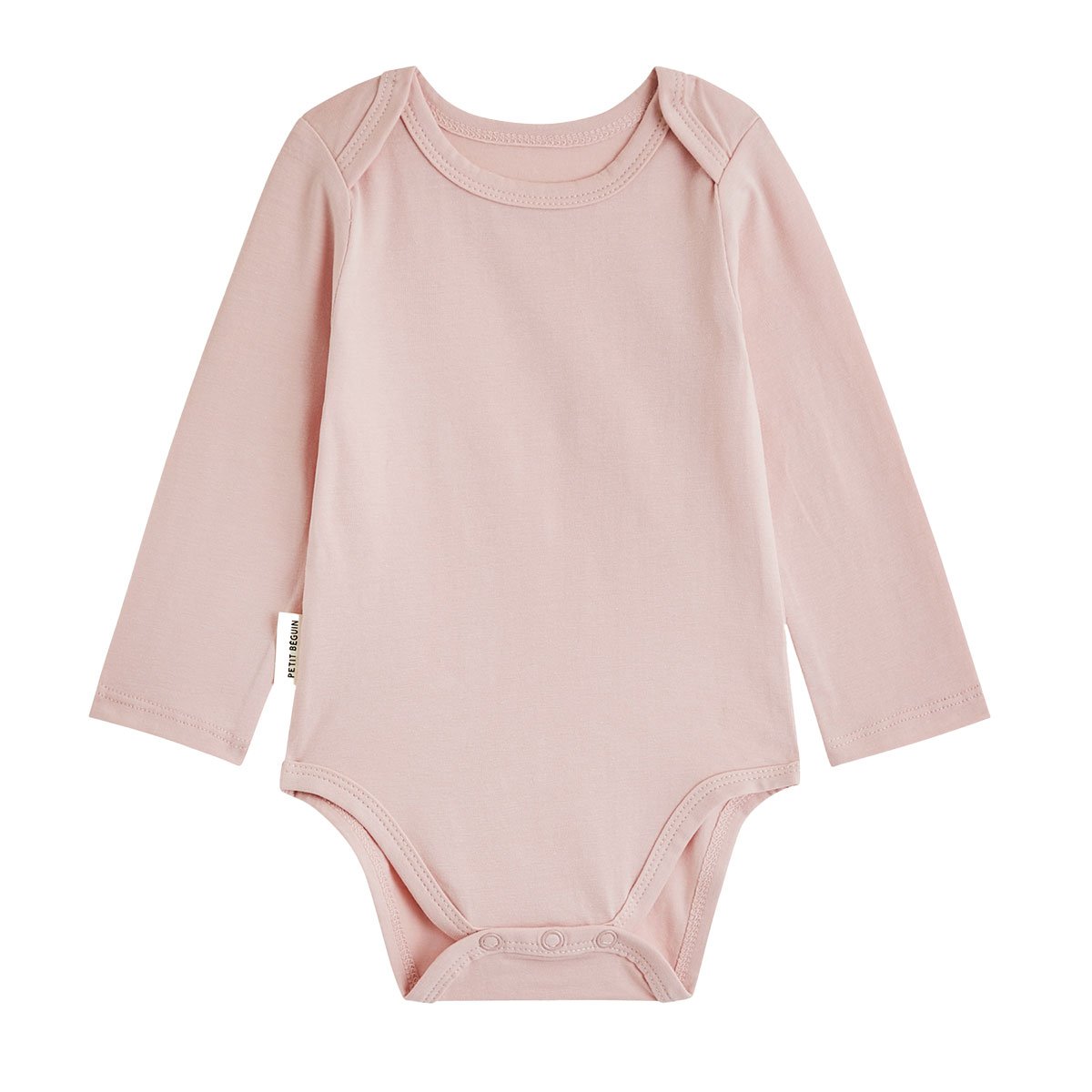 Lot de 3 bodies bébé manches longues Misti rose, PETIT BEGUIN