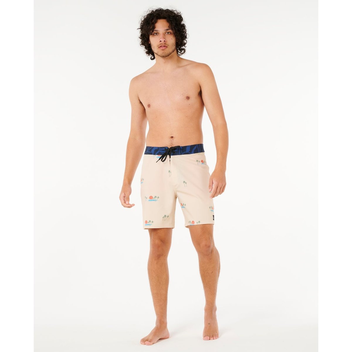 Boardshort MIRAGE AOTS - CODY WELSH kaki clair, RIP CURL