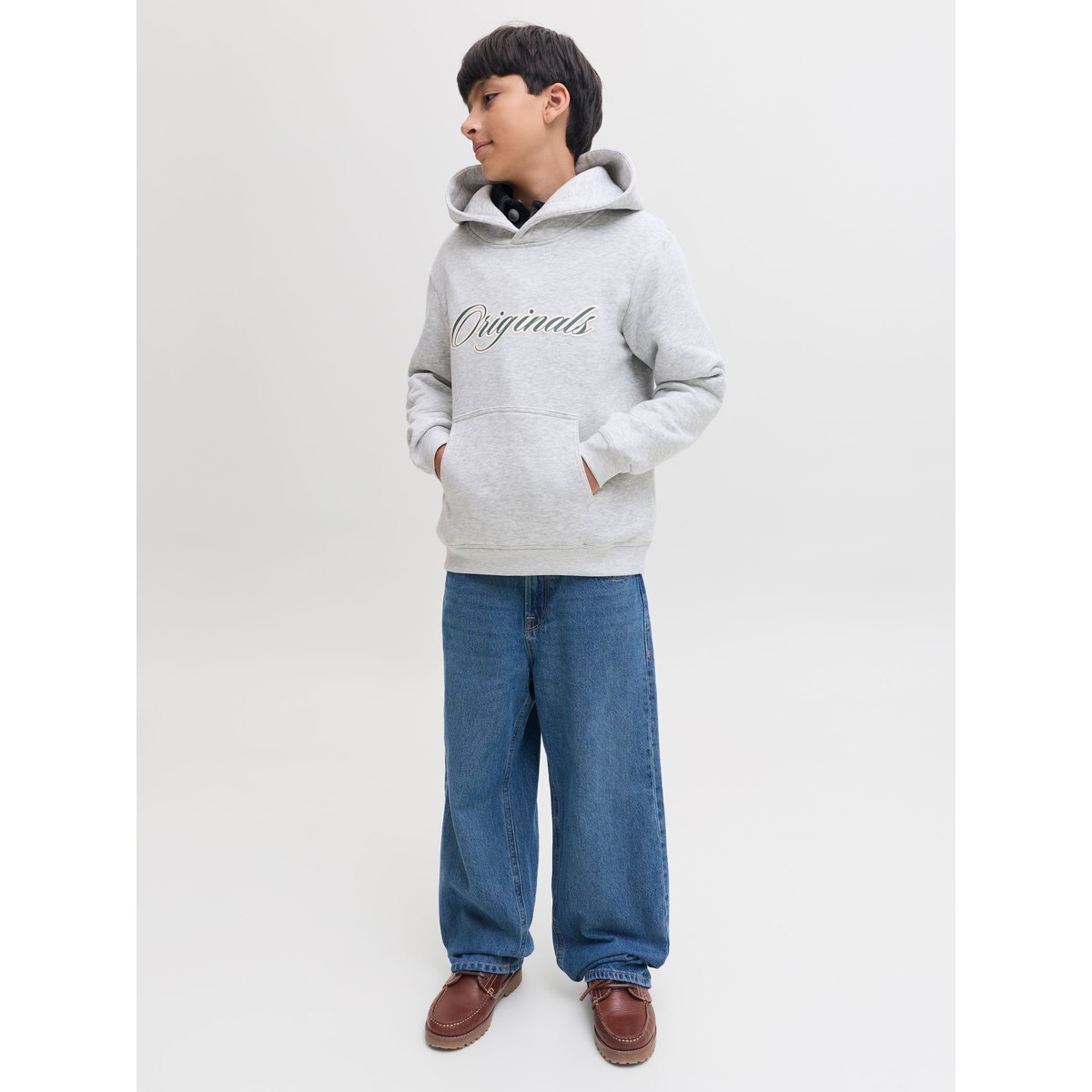 Jean Baggy Fit blue denim, JACK & JONES JUNIOR