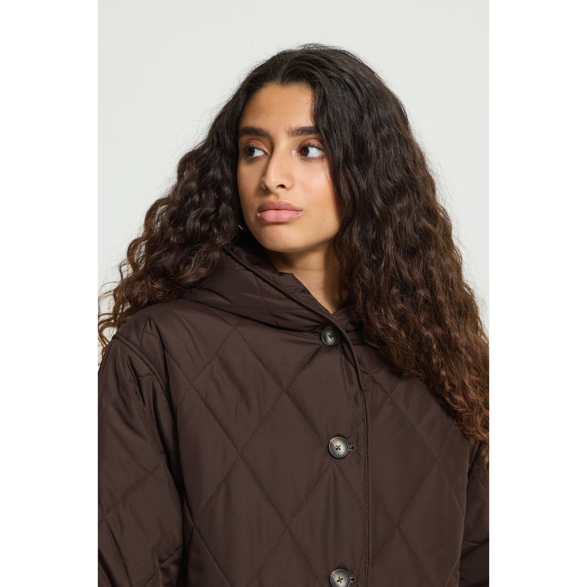 Veste d'extérieur marron molé, ICHI