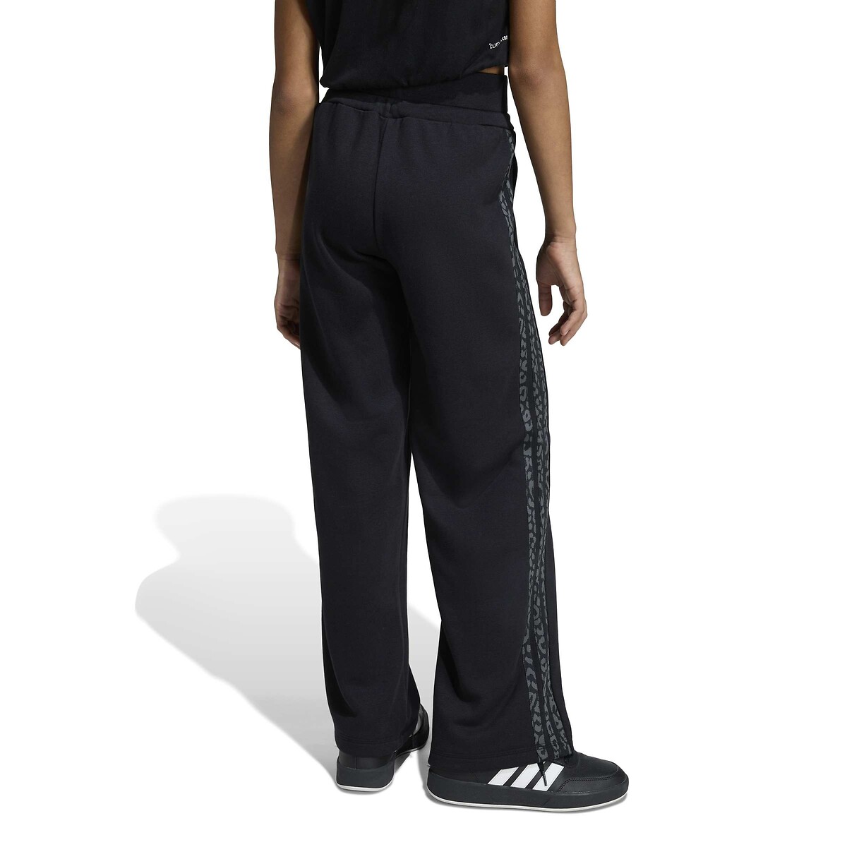 Pantaloni da jogging, 3 bande stampate leopardate nero , ADIDAS SPORTSWEAR