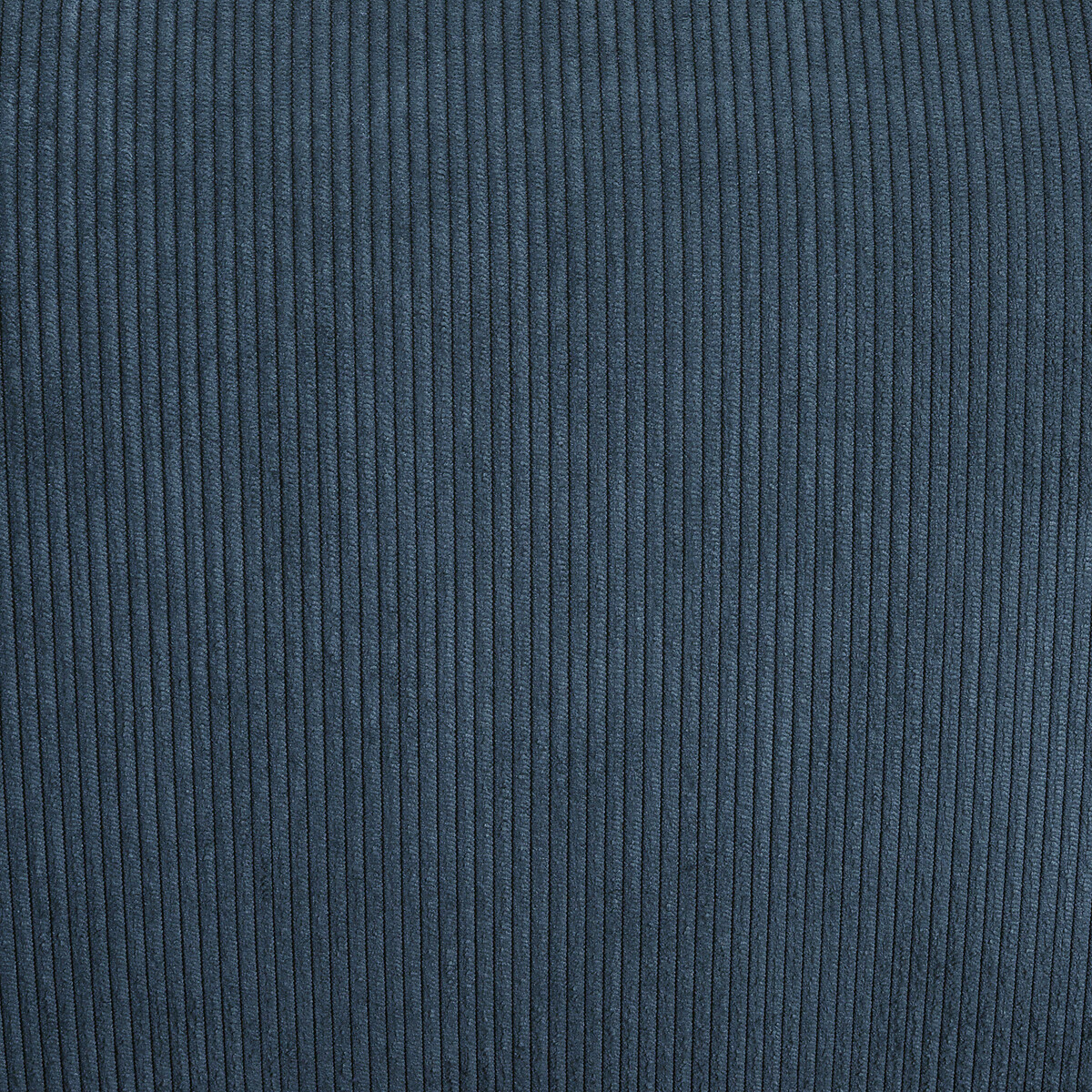 Sofá de 3 plazas de pana fina, LIORA azul oscuro, LA REDOUTE INTERIEURS