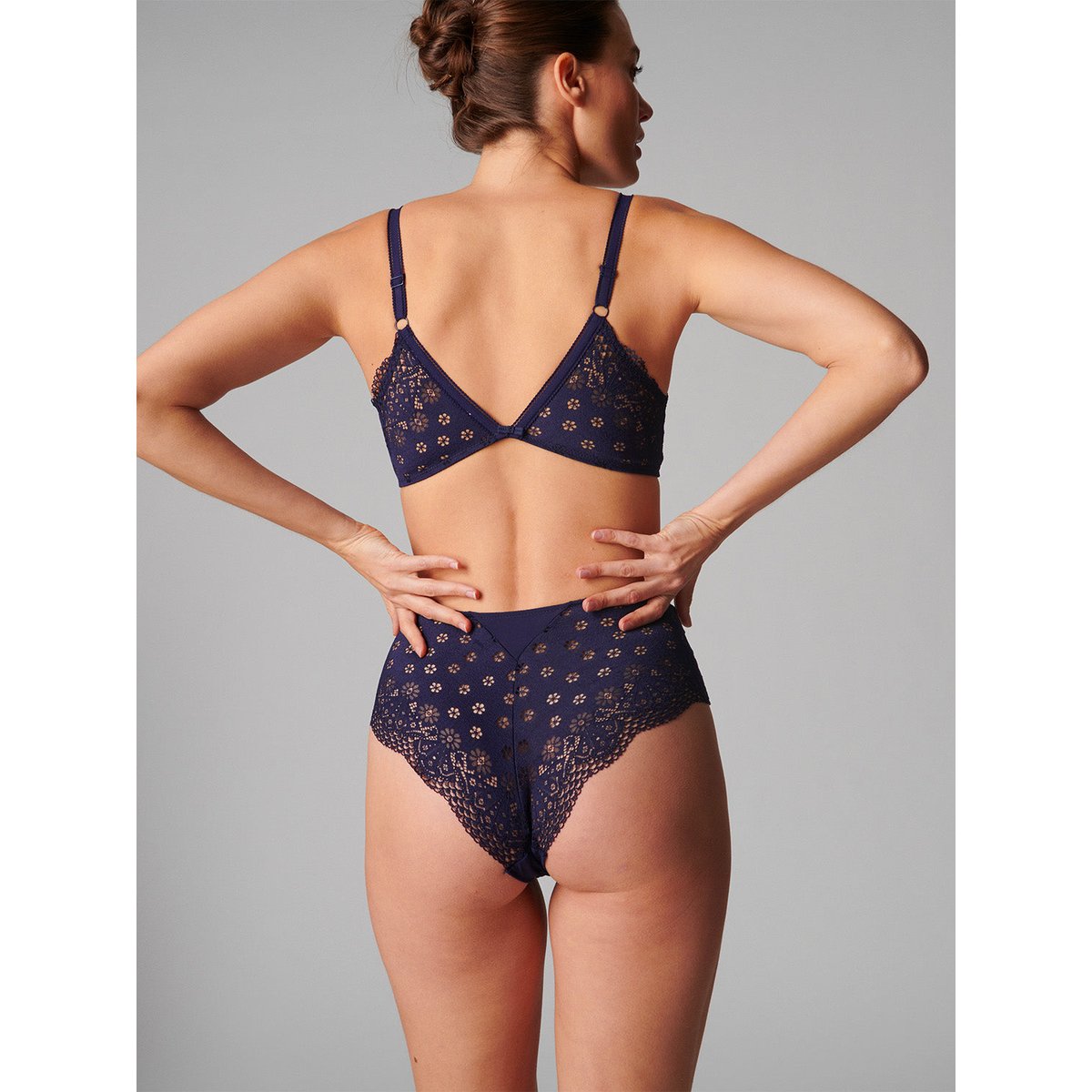 Soutien-gorge triangle sans-armatures, AIMÉE bleu, SIMONE PERELE