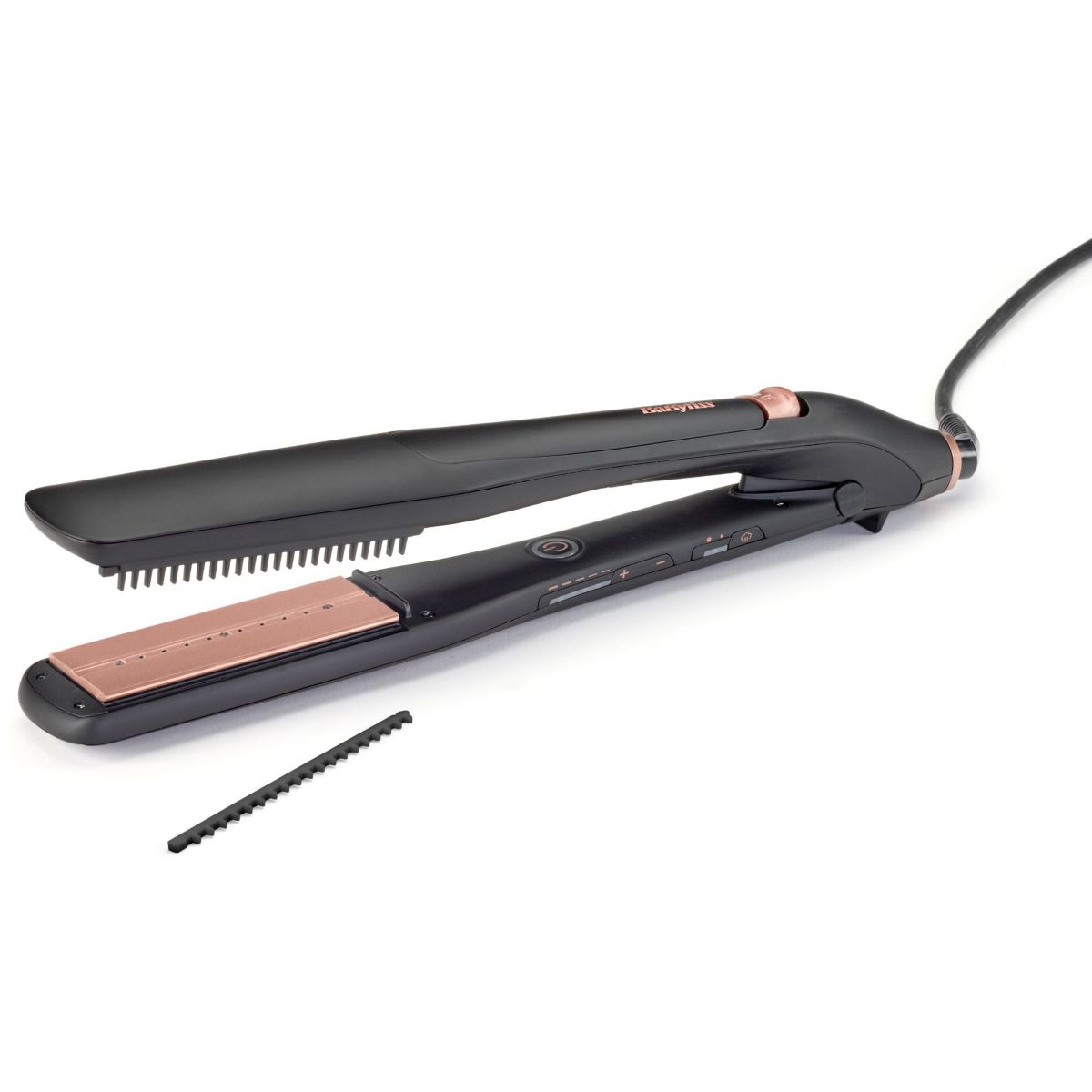 Lisseur vapeur Steam Radiance ST596E couleur unique, BABYLISS