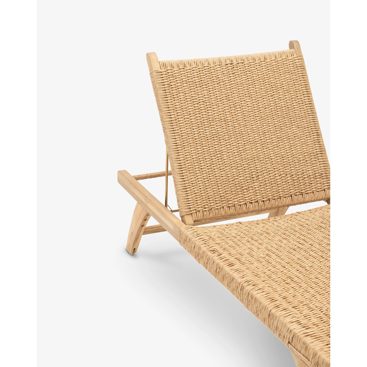 Set 2 transats et table, SERENA bois clair, DEFORA HOME