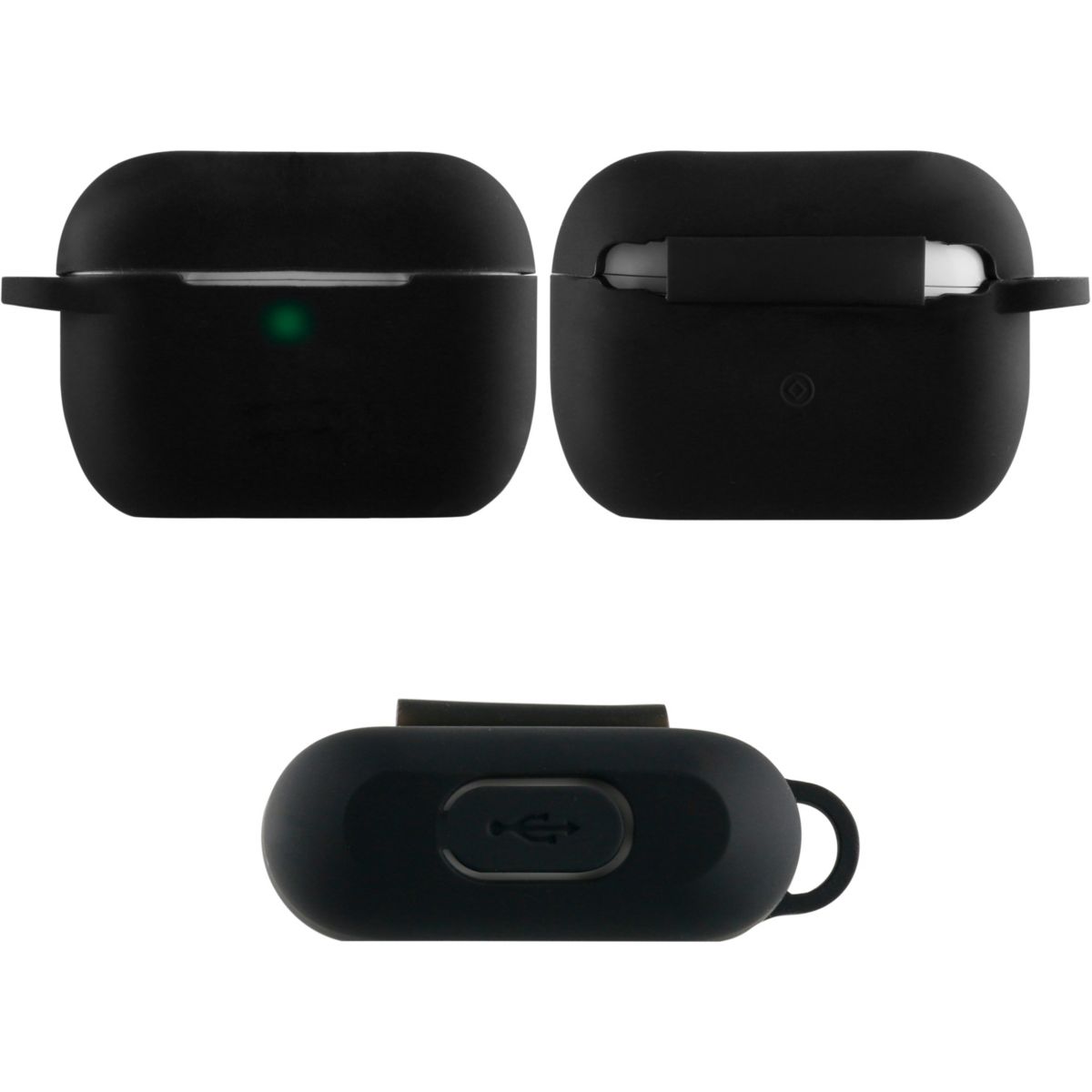 Etui Airpods Pro noir noir, ESSENTIEL B