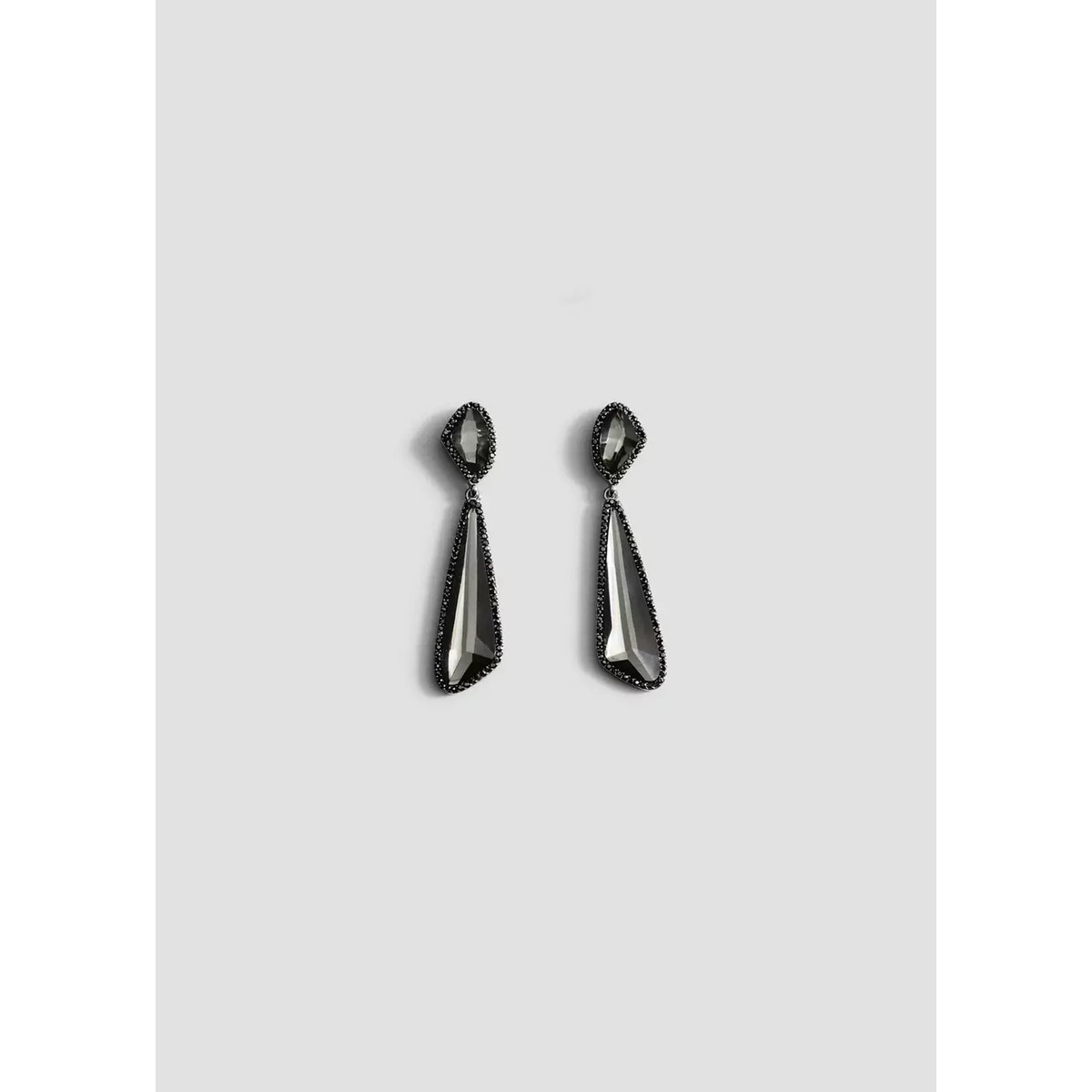 Boucles d’oreilles pendantes argent, MANGO