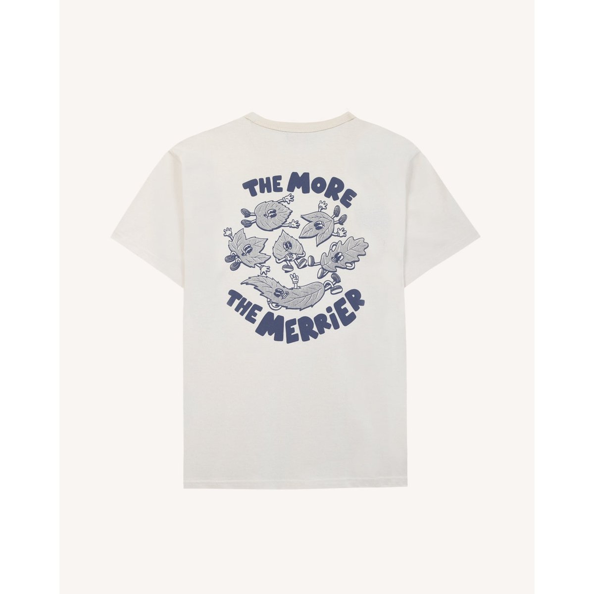T-shirt en maille écru, FAGUO
